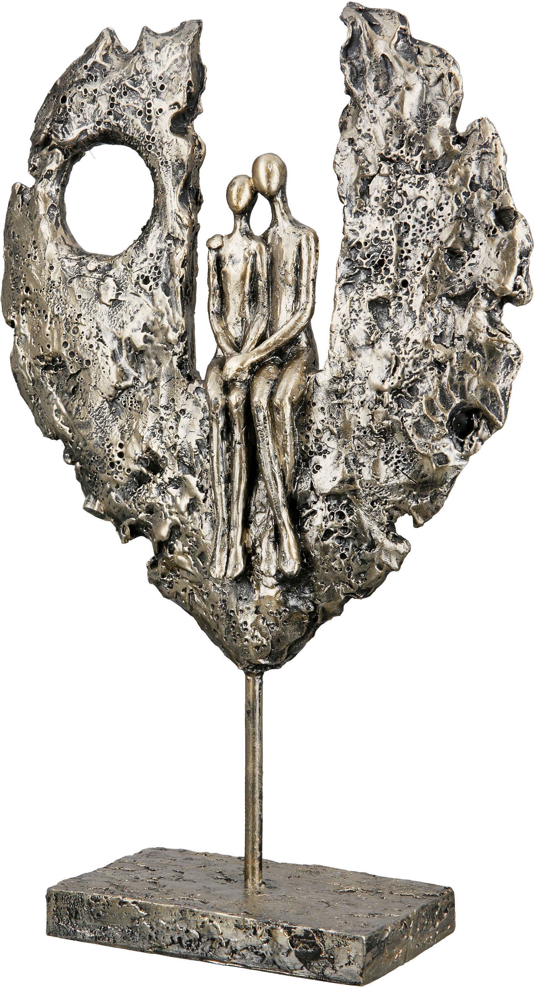 GILDE Dekofigur »Skulptur Paar im kaufen Herz« | BAUR