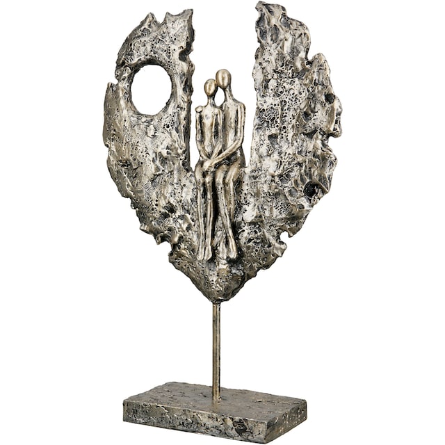 GILDE Dekofigur »Skulptur Paar im Herz« kaufen | BAUR