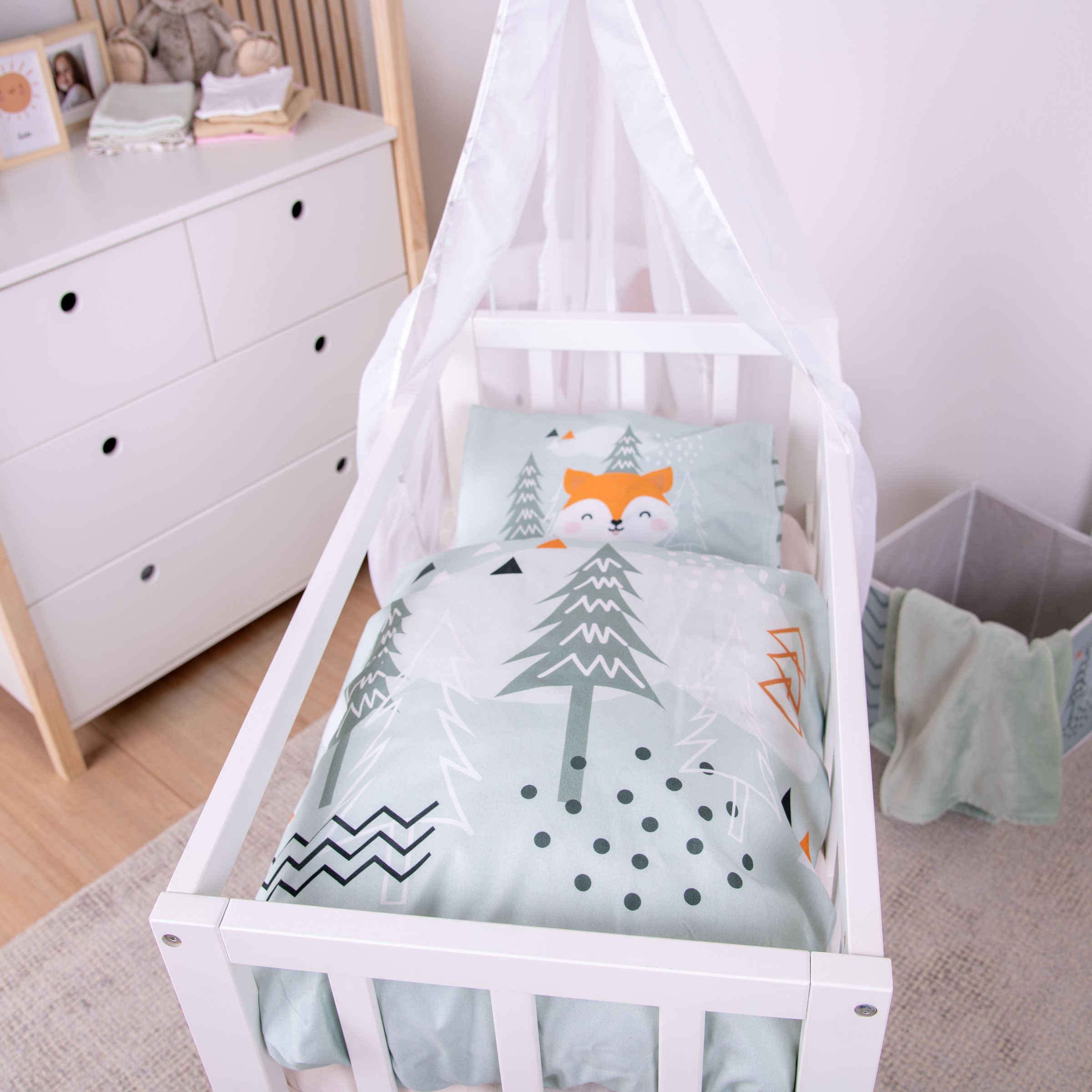 Baby Best Babybettwäsche "babybest Nordic Forest" 2 Stk. tlg. mit Wendefunk günstig online kaufen