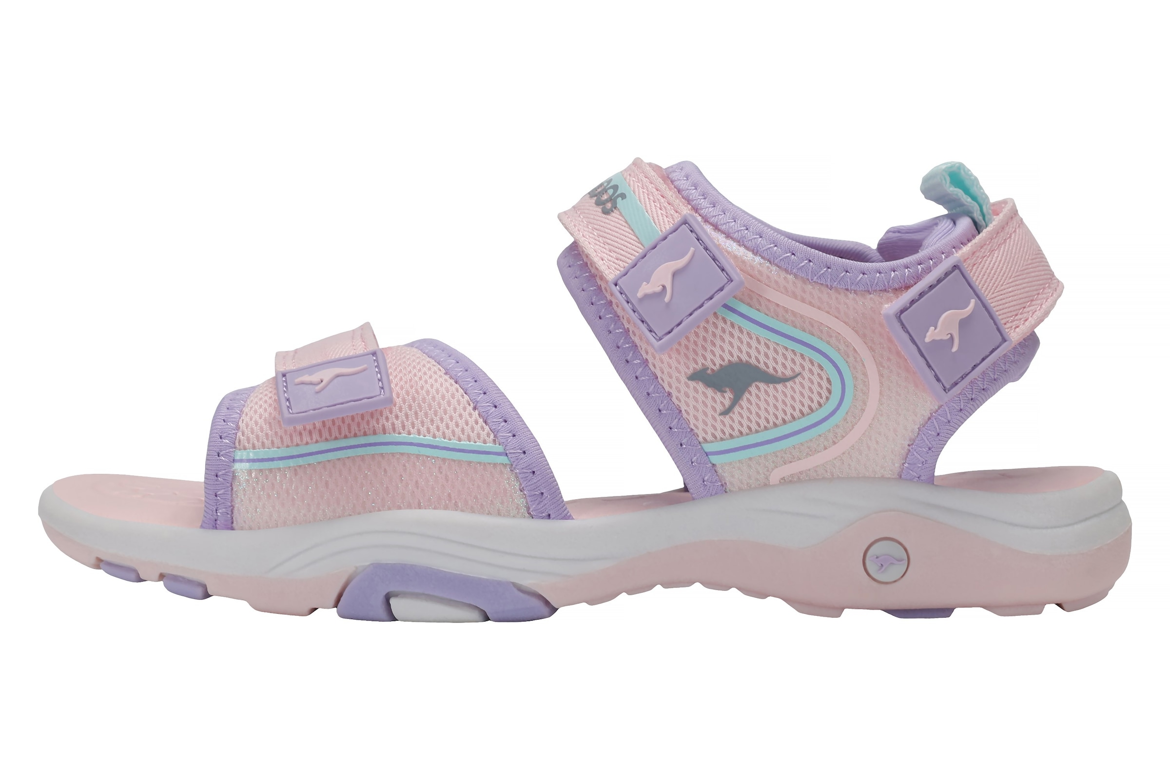 KangaROOS Sandale »K-LOLA MAGDA«  für Kinder, sportlicher Stil, mit Gummilaufsohle