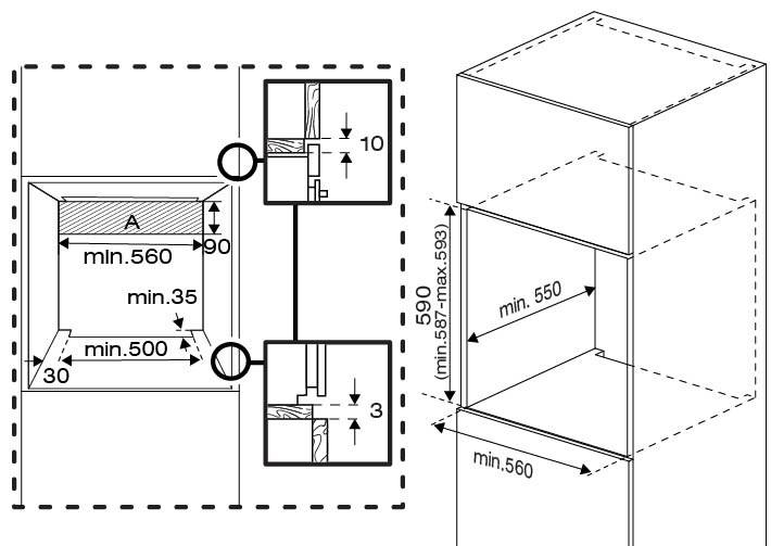 BEKO Backofen »BBIM17300BMPEF« mit 1-fach-Teleskopauszug mit Pyrolyse-Selbstreinigung