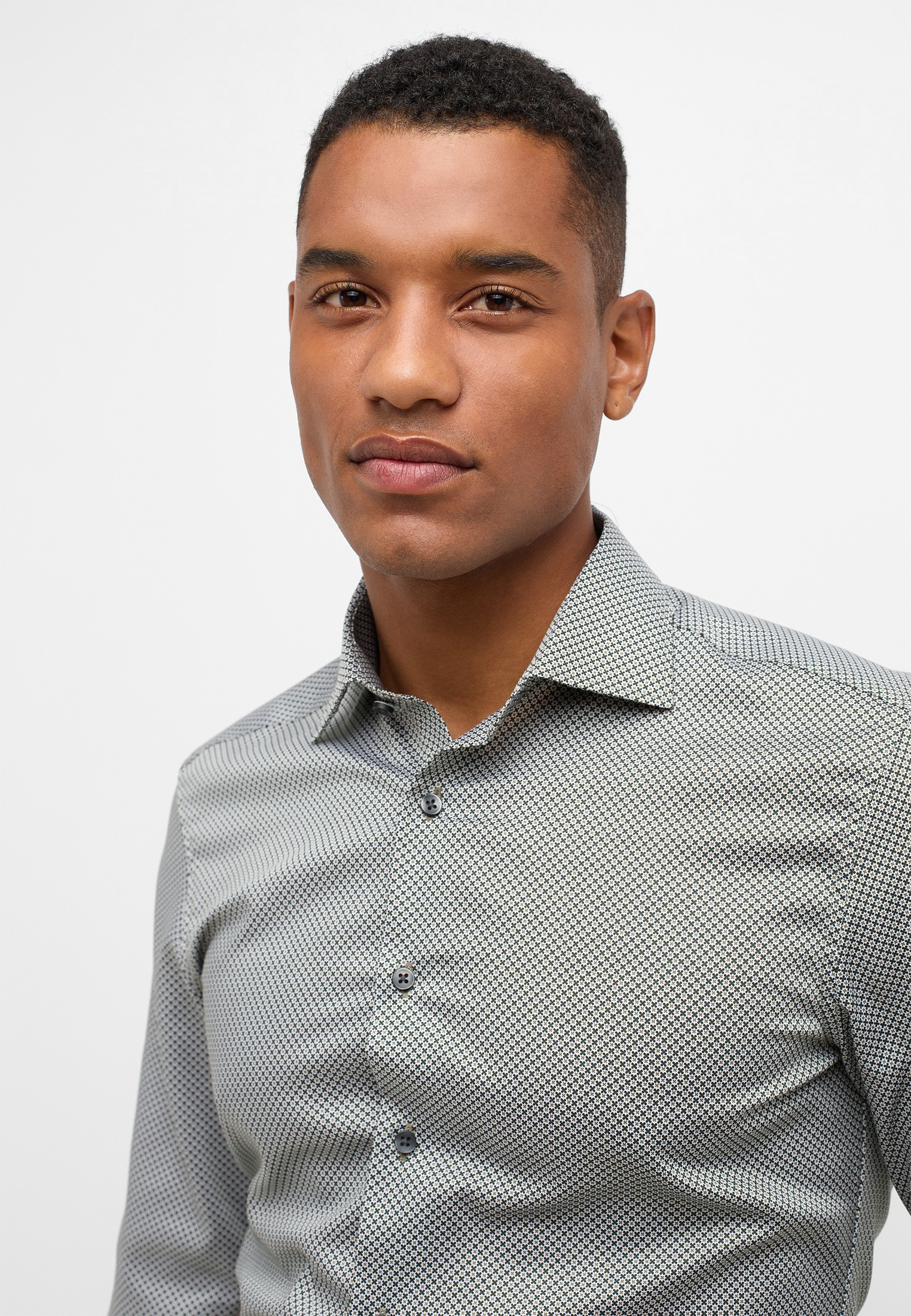 Thumbnail - Eterna Langarmhemd "SLIM FIT" NON IRON (bügelfrei)