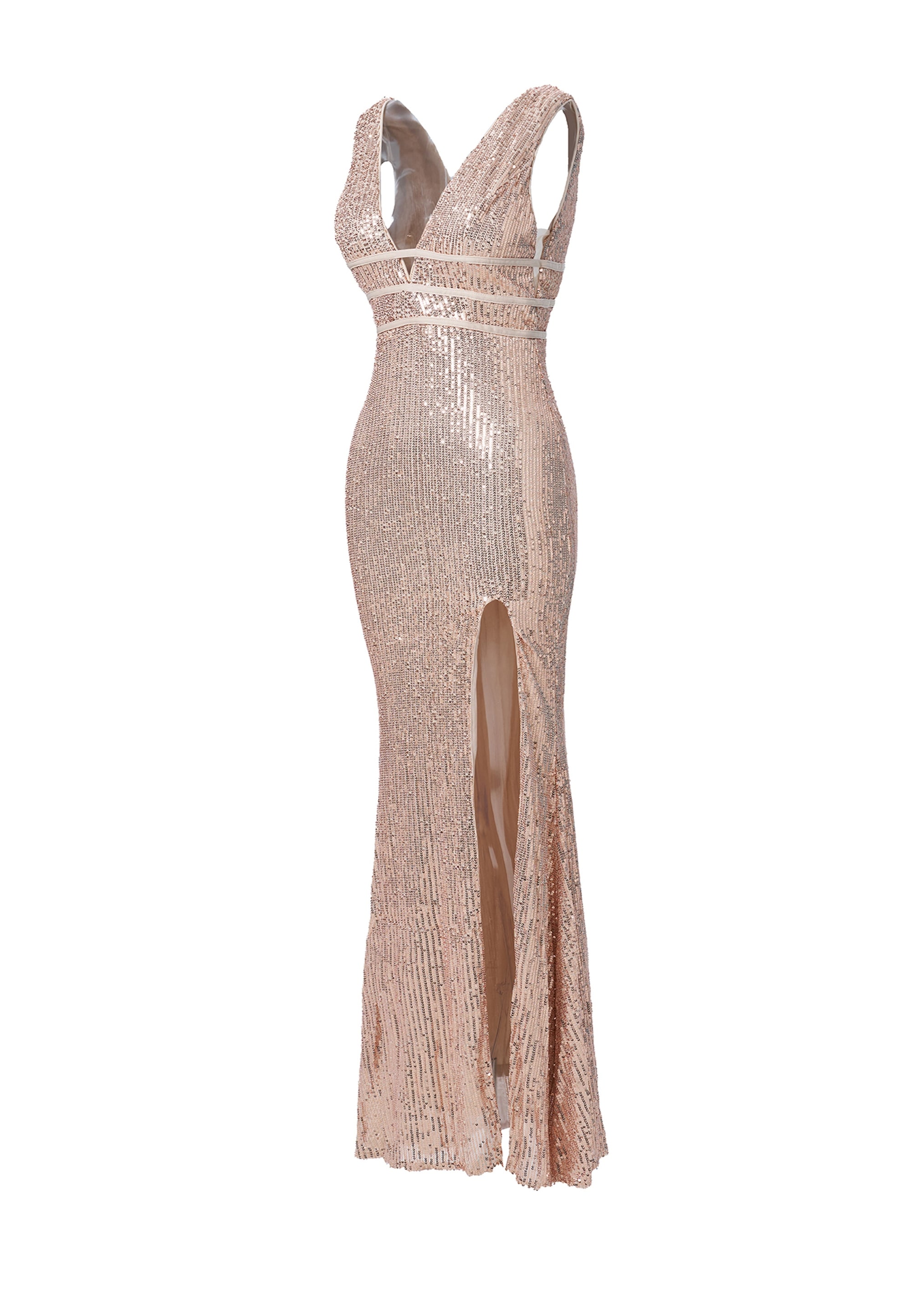Moda Minx Jerseykleid »CIARA«, (1 tlg.), mit femininem Beinausschnitt
