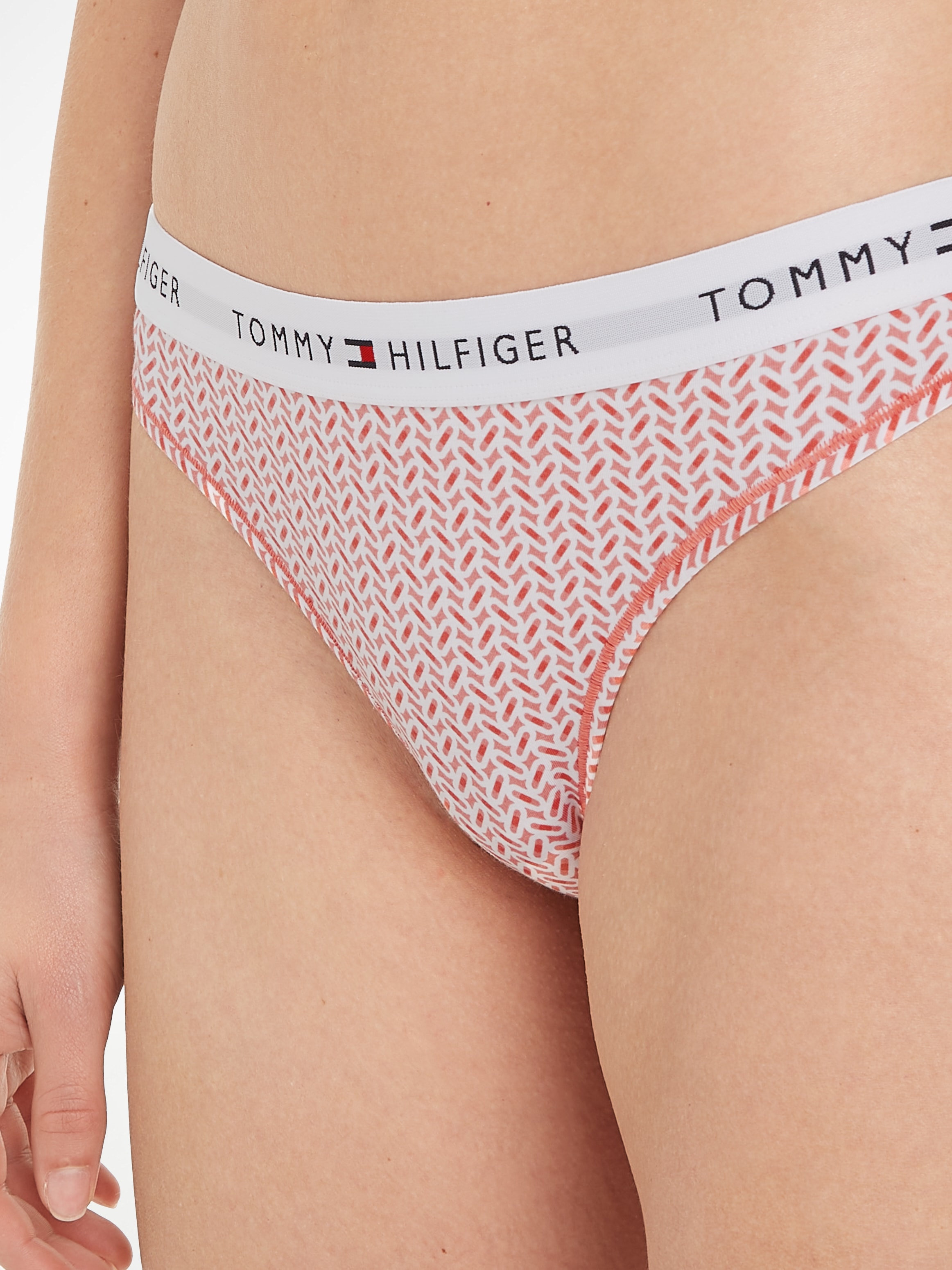 Tommy Hilfiger Underwear T-String »THONG PRINT«, mit Logoschriftzug