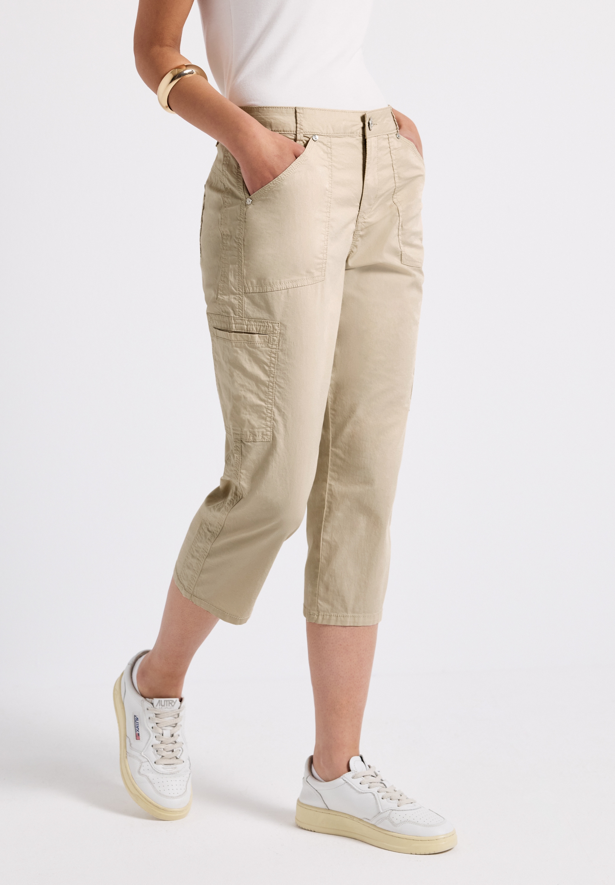 STREET ONE 3/4-Hose, mit seitlichen Einschubtaschen günstig online kaufen