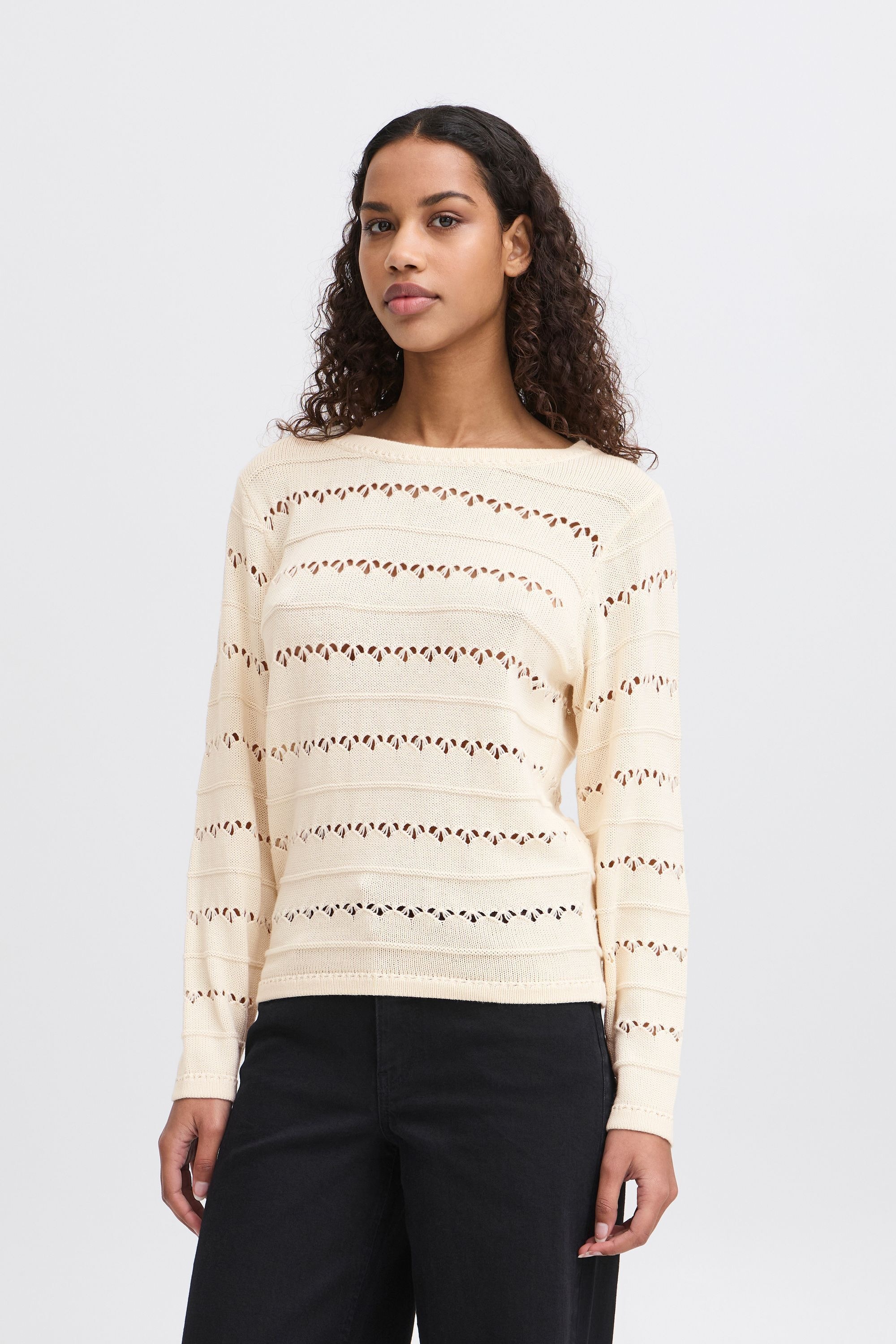 Ichi Strickpullover »Strickpullover IHLALUHA«