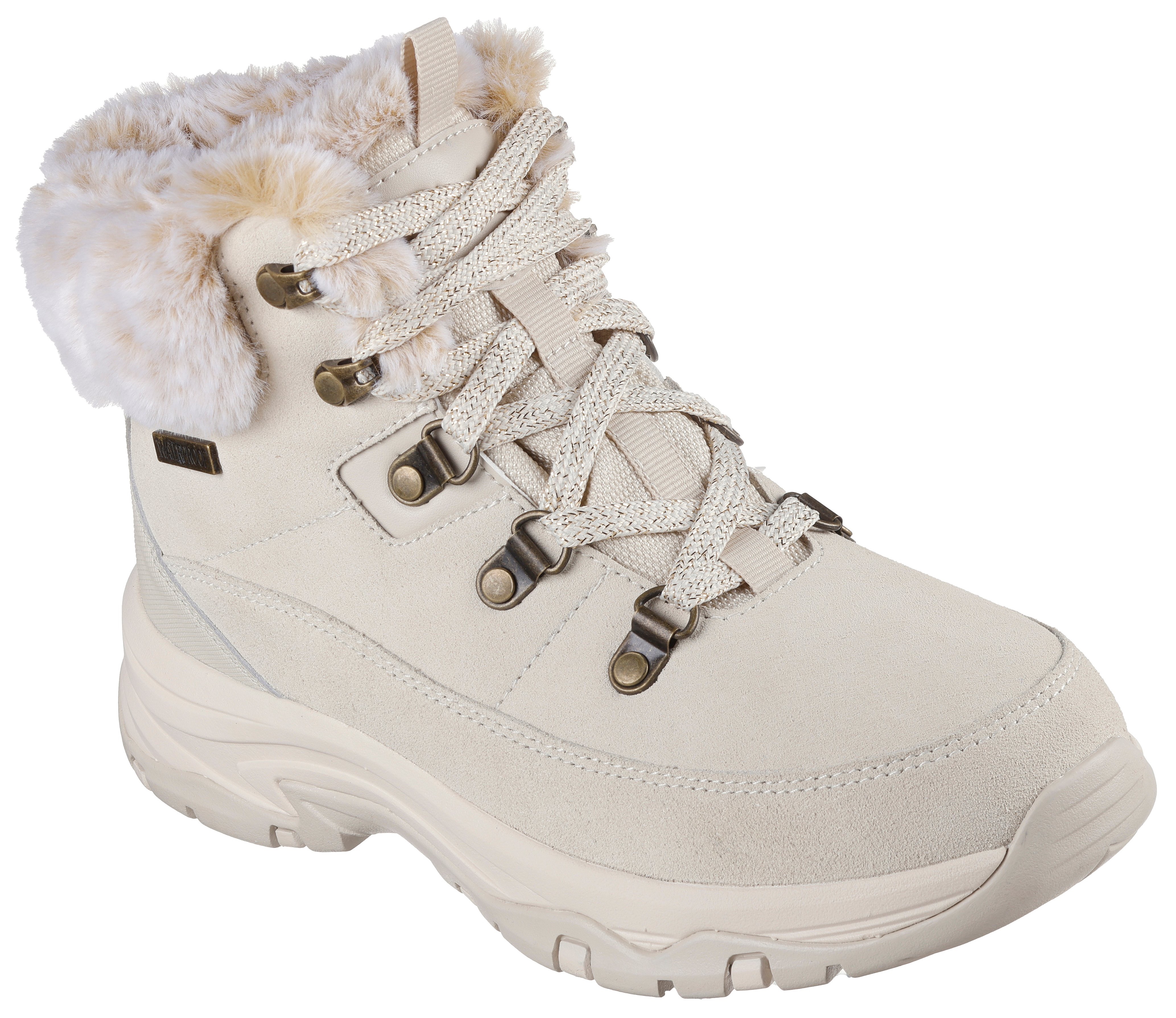 Skechers Winterboots "TREGO-SNOW WORRIES" Schnürboots, Schnürstiefelette mit TEX