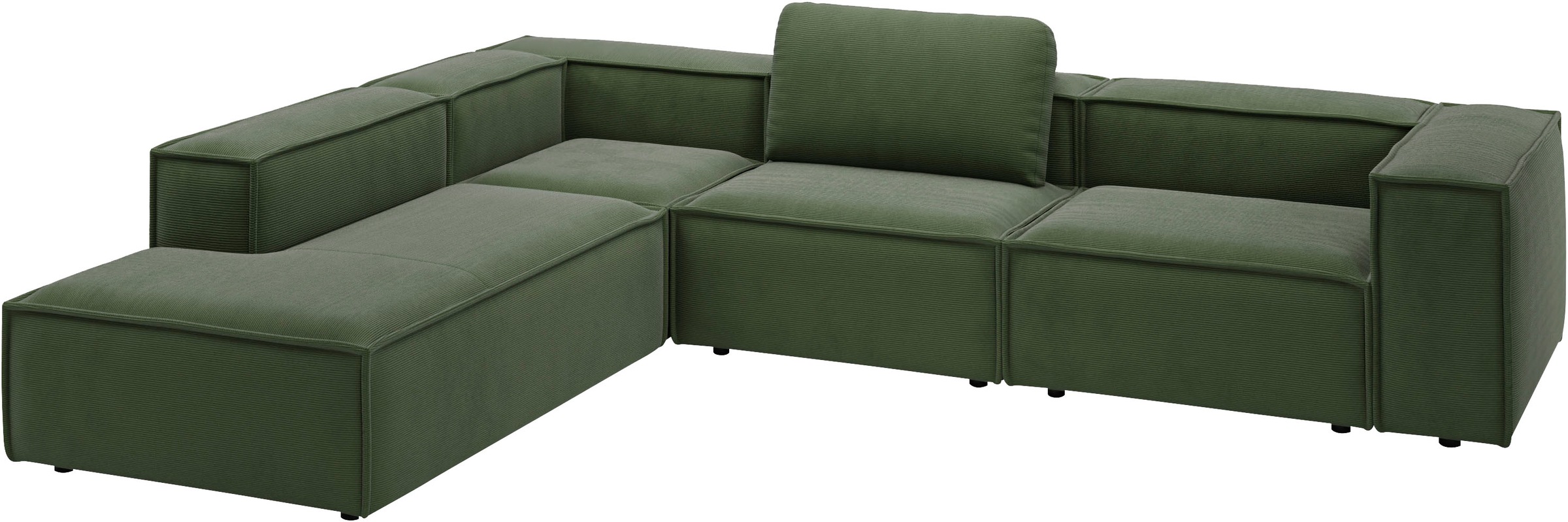 Places of Style Ecksofa »Watertown moderne L-Form«, Breite 311 cm
