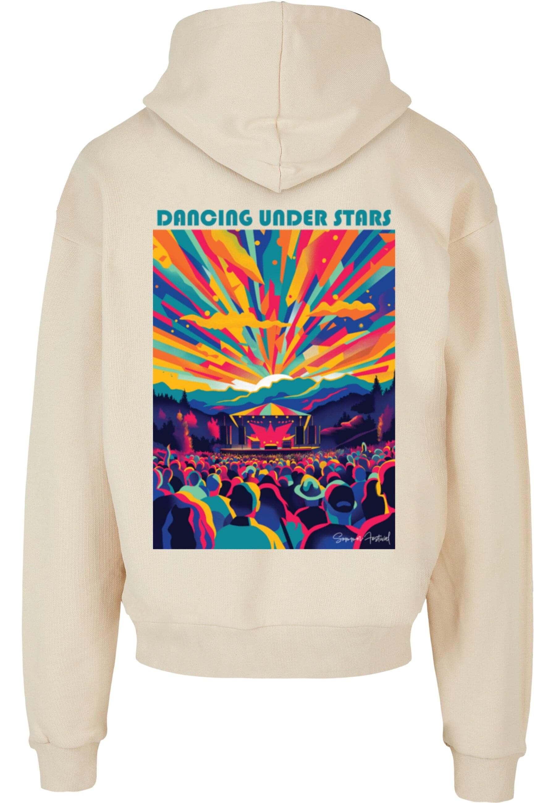 Merchcode Kapuzensweatshirt »Merchcode Dance Under Stars Oversized Hoody«, (1 tlg.)
