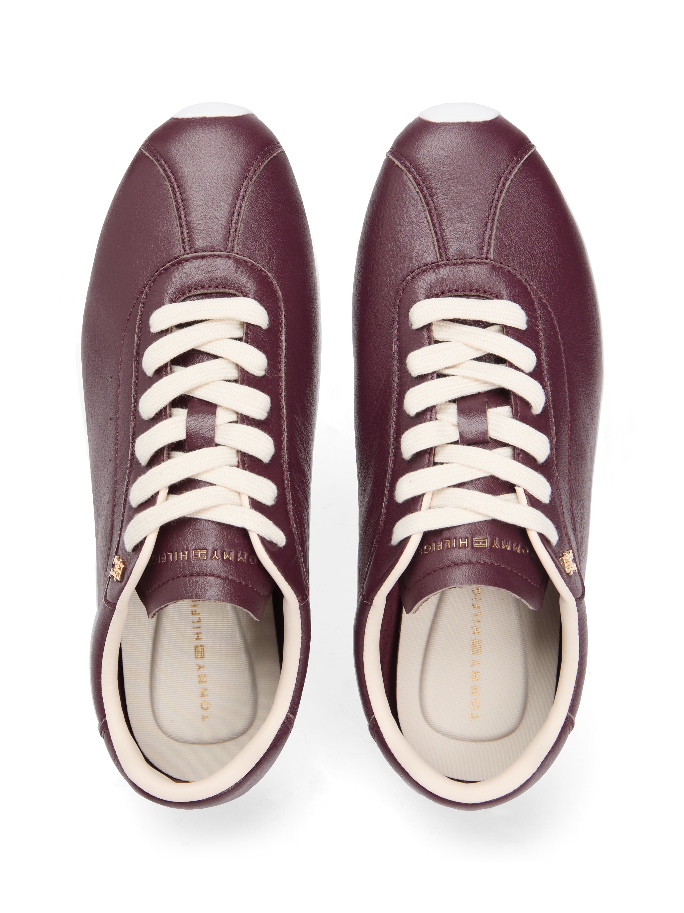 Tommy Hilfiger Sneaker »TH LOW PROFILE RUNNER«  , Freizeitschuh, Halbschuh, Schnürer im Golfer-Look