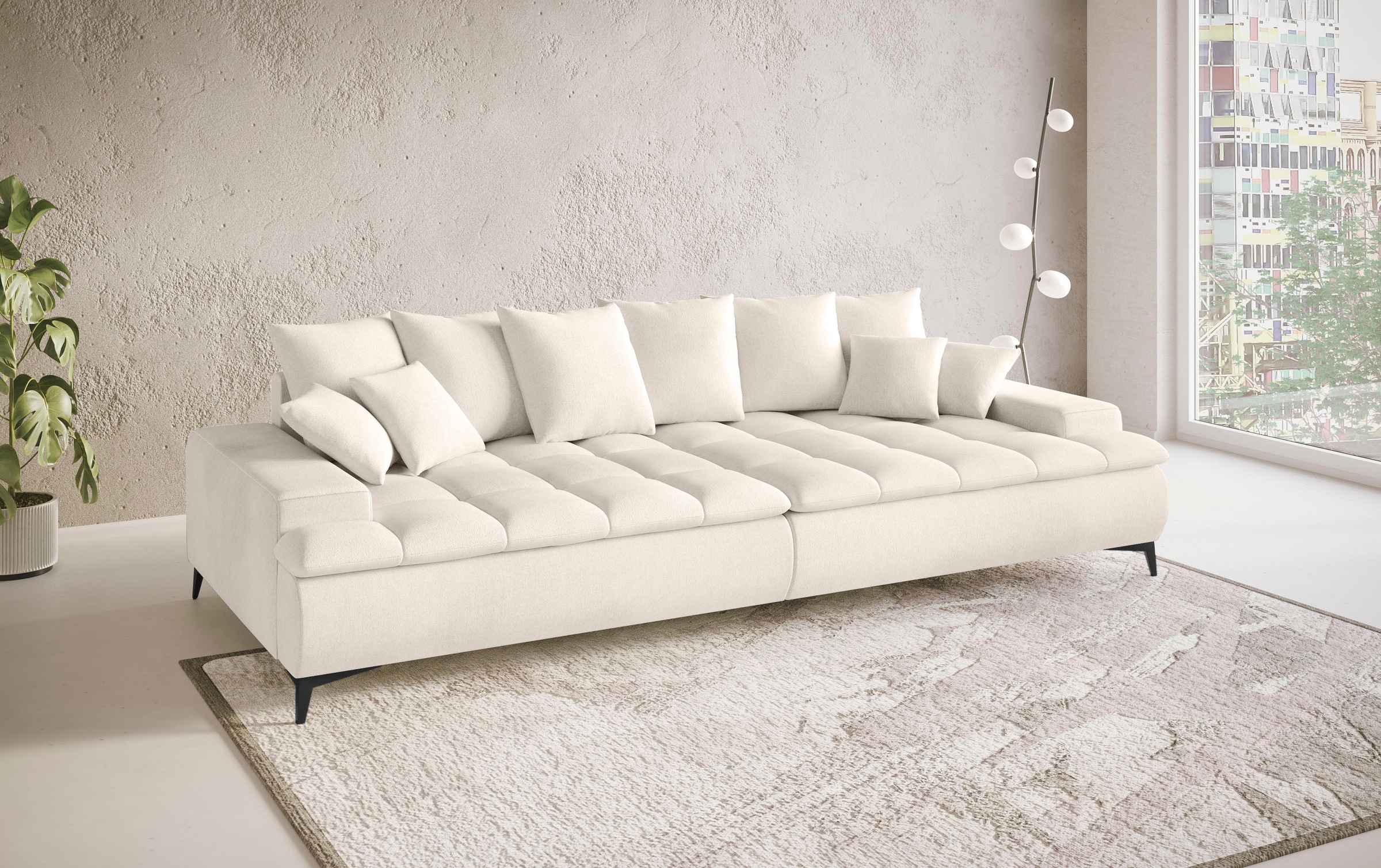 Mr. Couch Big-Sofa »Haiti III«, Mit Kaltschaum, bis 140 kg belastbar