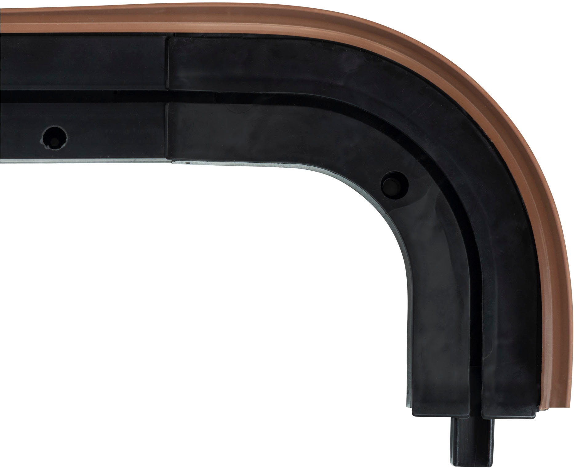 SN DECO GROUP Gardinenschiene »SH1 mit Blende 7,5 cm«, 1 läufig-läufig, Fixmaß, mit Blende 7,5 cm