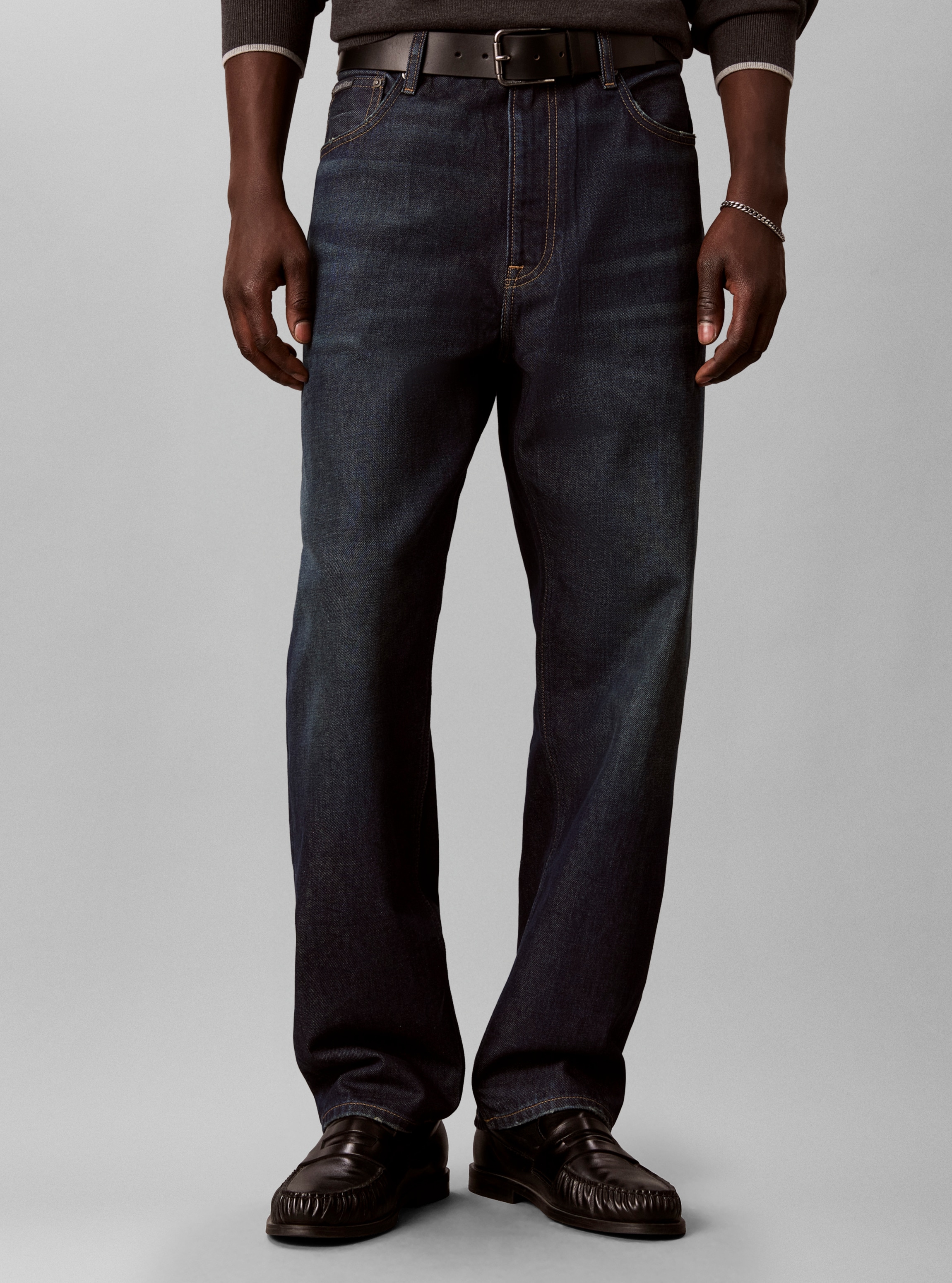 Calvin Klein Tapered-fit-Jeans "90S TAPER RIPTIDE JEAN" Regular fit mit praktischen Taschen