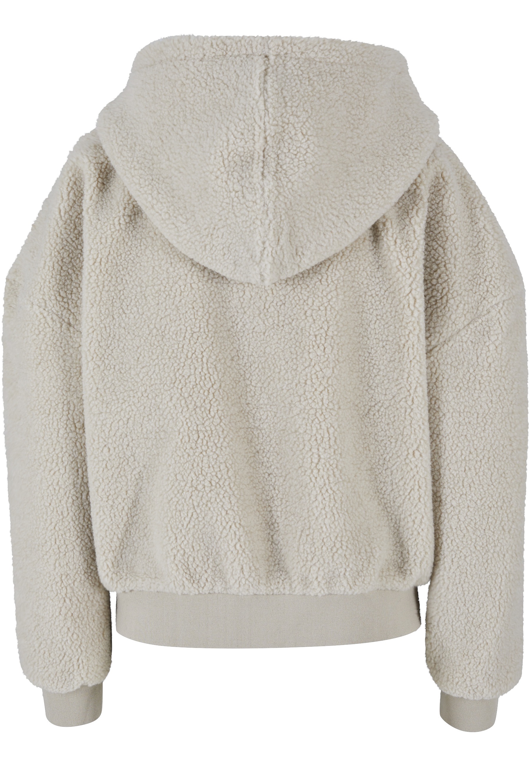 URBAN CLASSICS Sweatjacke »Urban Classics Damen Ladies Oversized Sherpa Zip Hoody«