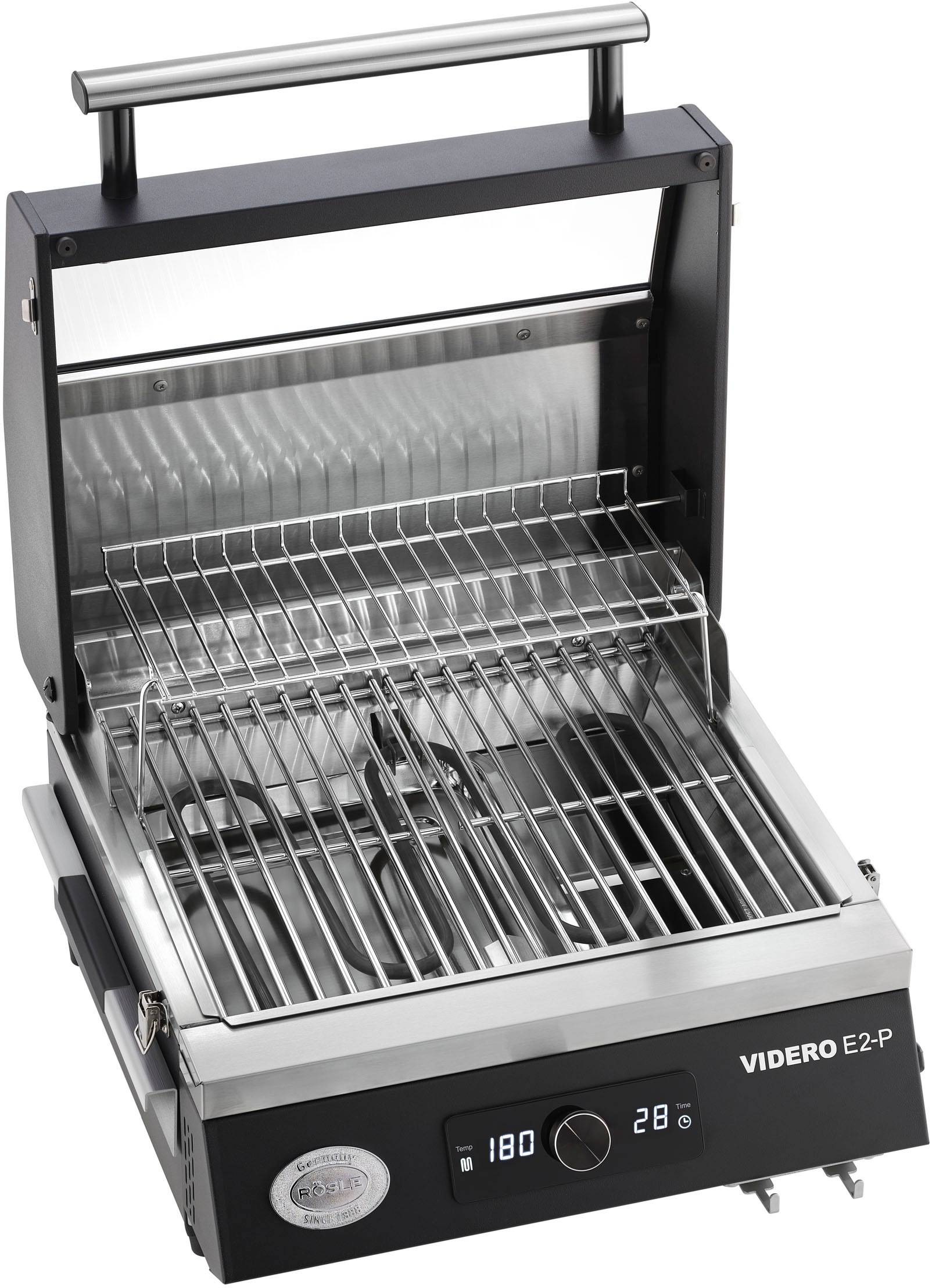 Elektrogrill »BBQ-Portable Videro E2-P«, 2800 W, tragbar, Variable...