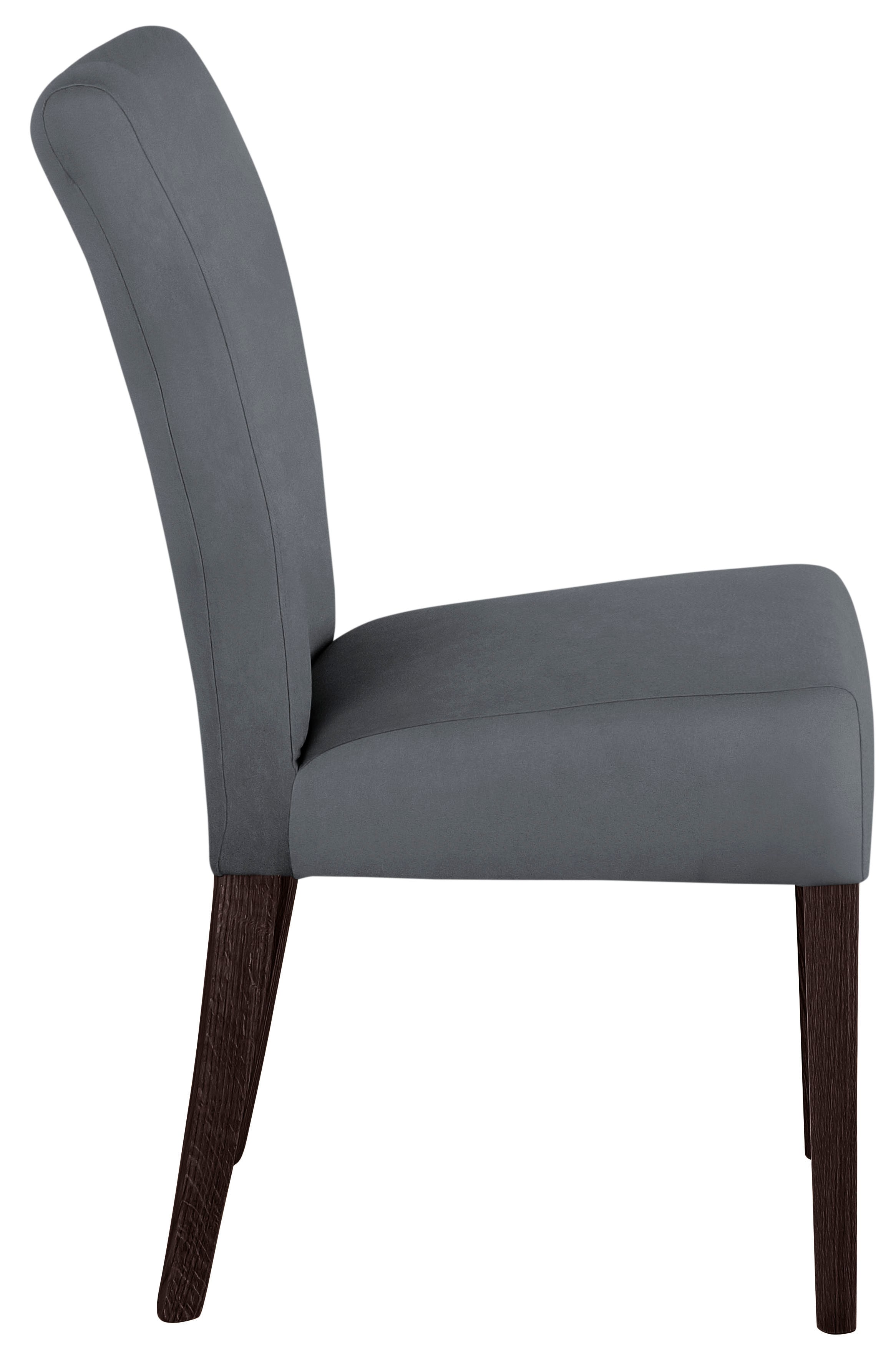 Home affaire Esszimmerstuhl "Queen" (Set) 4 Stk. Kunstleder Beine aus massi günstig online kaufen