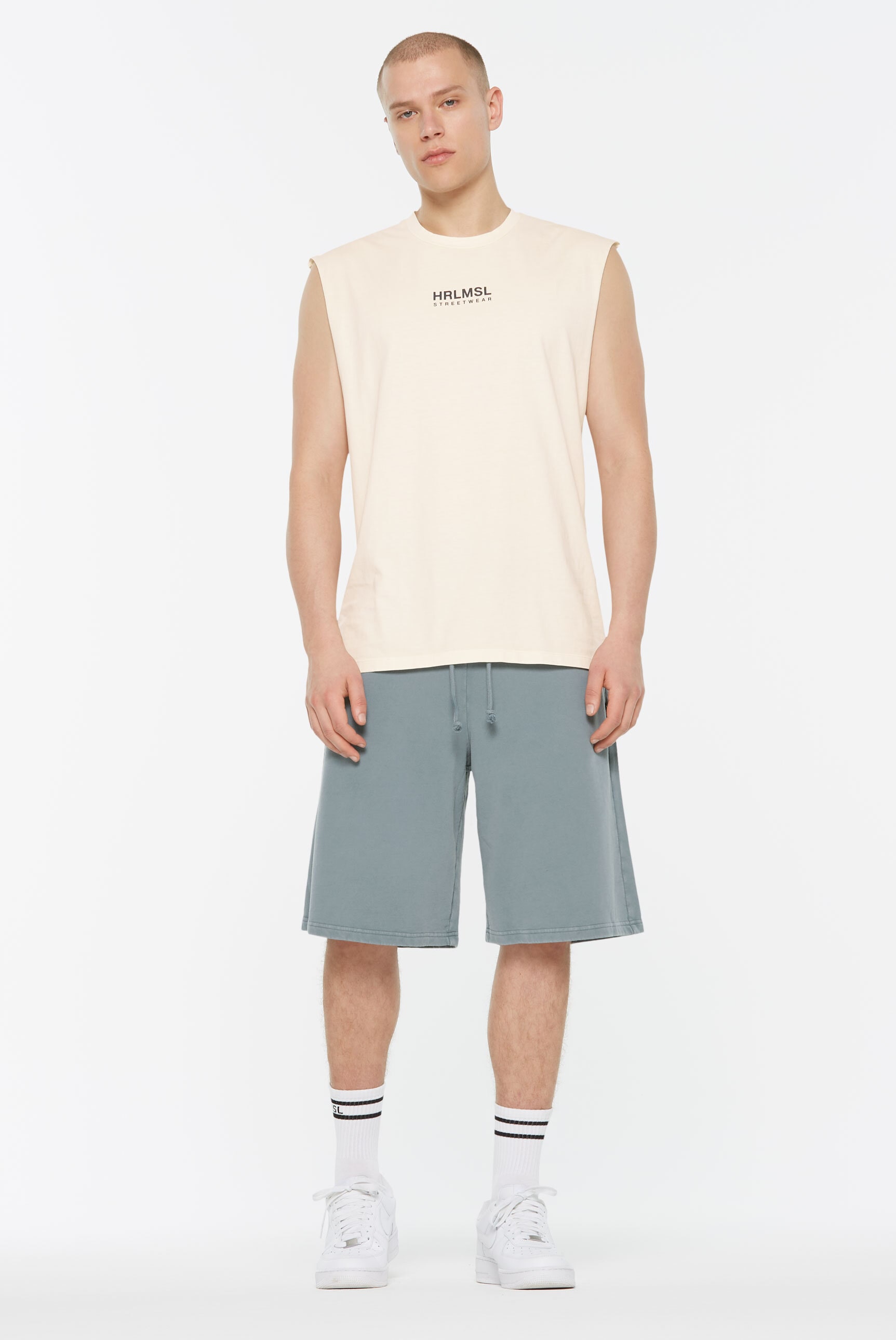 Harlem Soul Muscleshirt, mit offenen Kanten