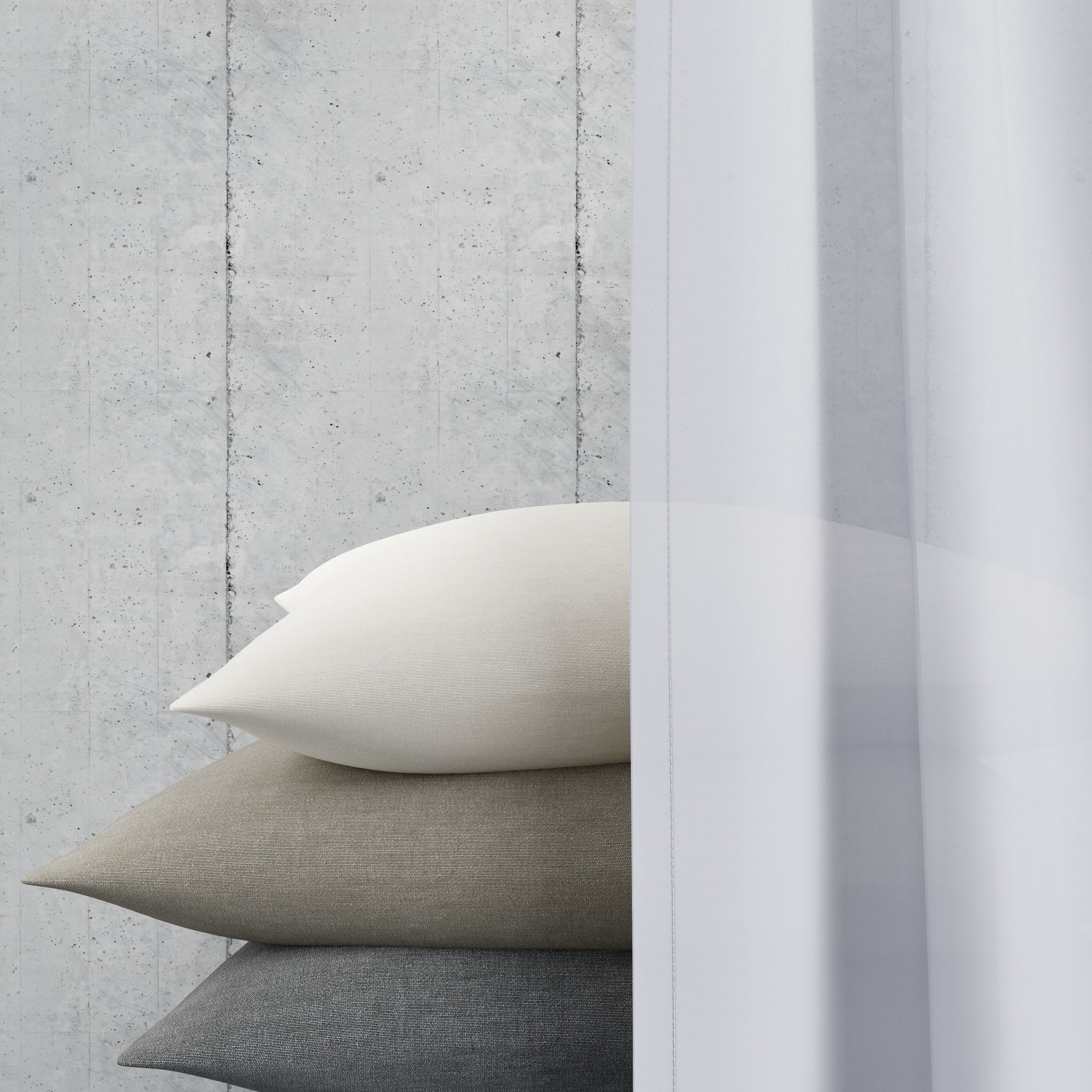 Thumbnail - Neutex for you Vorhang nach Maß "2" Multifunktionsband 1 Stk. tlg. Uni-Voile mit elegantem Glanz