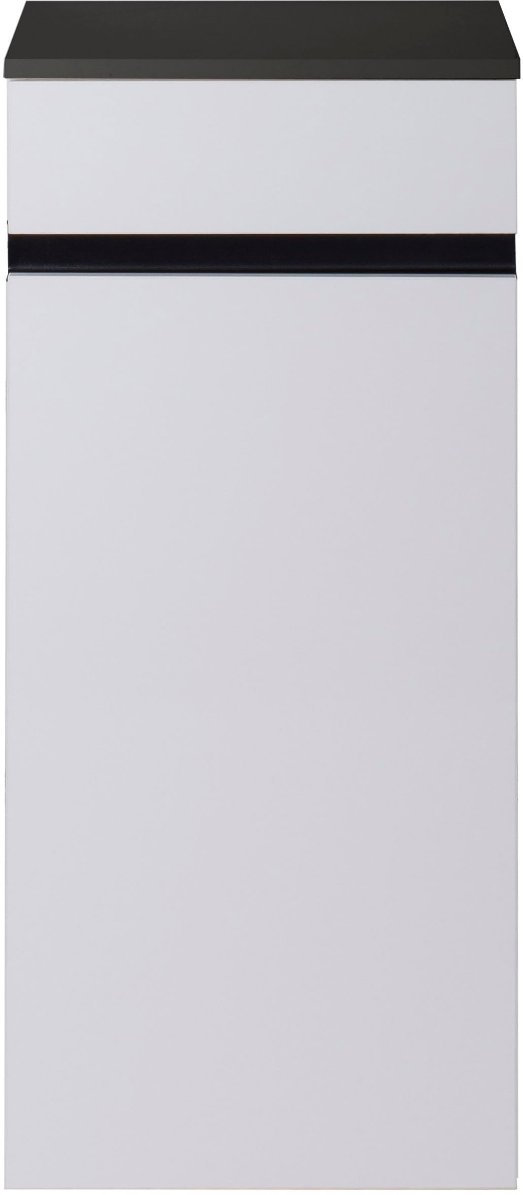 MARLIN Midischrank »3510clarus«, 40 cm Badmöbel vormontierter Badschrank, Soft-Close-Funktion, | breit, BAUR