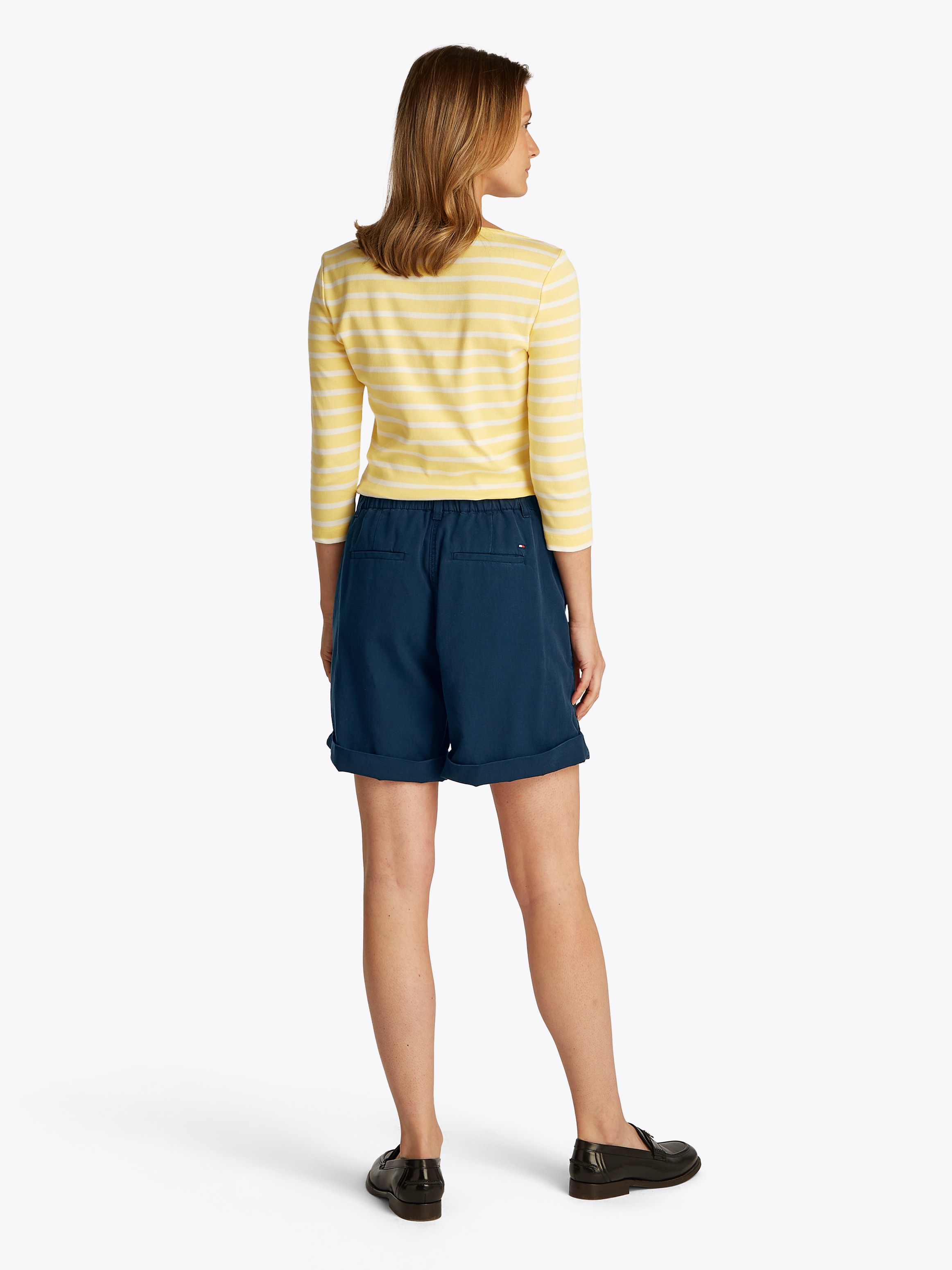 Tommy Hilfiger Shorts »CO TENCEL CHINO SHORT«, mit Umschlagsaum
