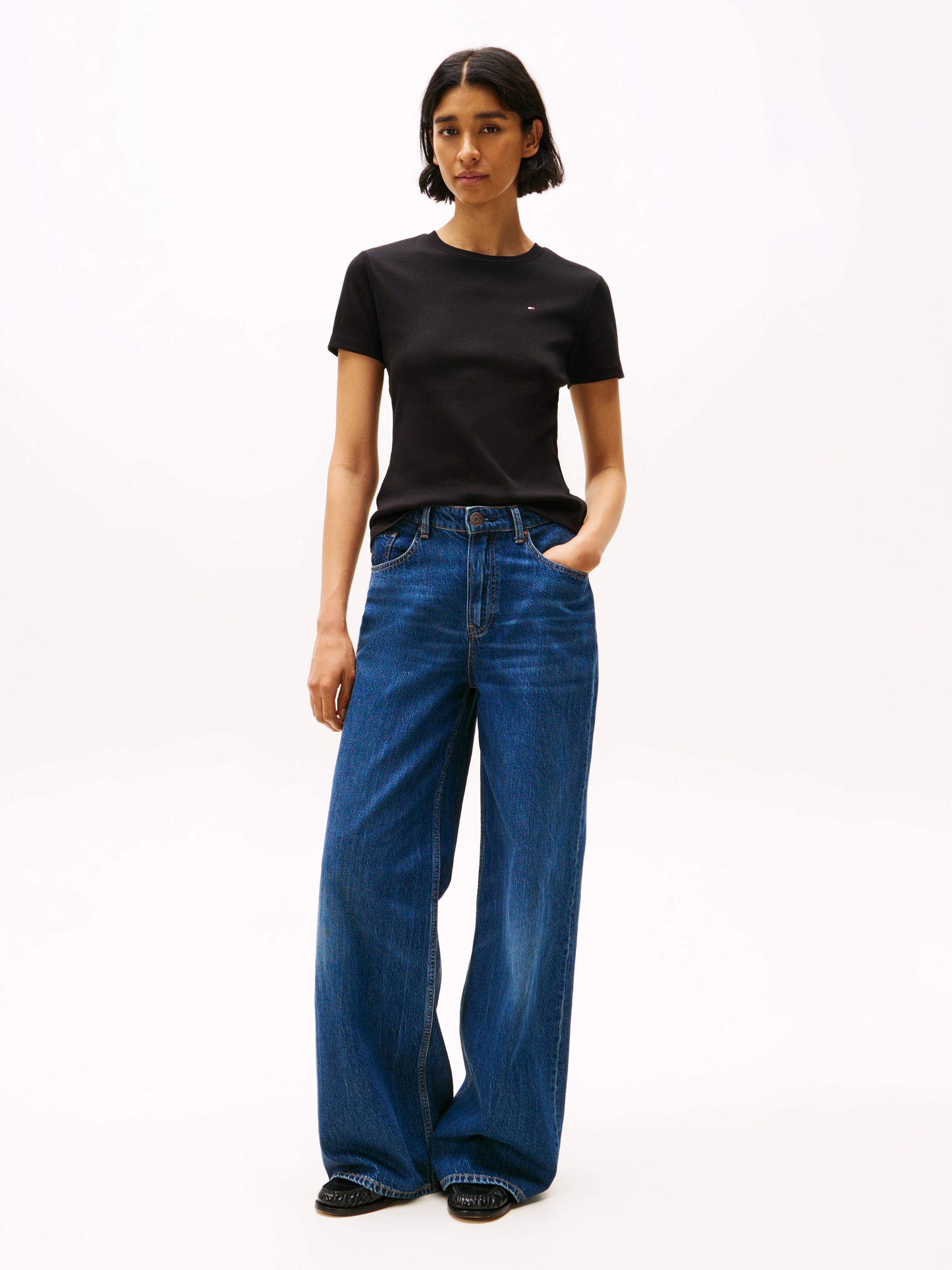 Thumbnail - Tommy Hilfiger T-Shirt "SLIM CODY C-NK SS" Baumwolle, slim fit