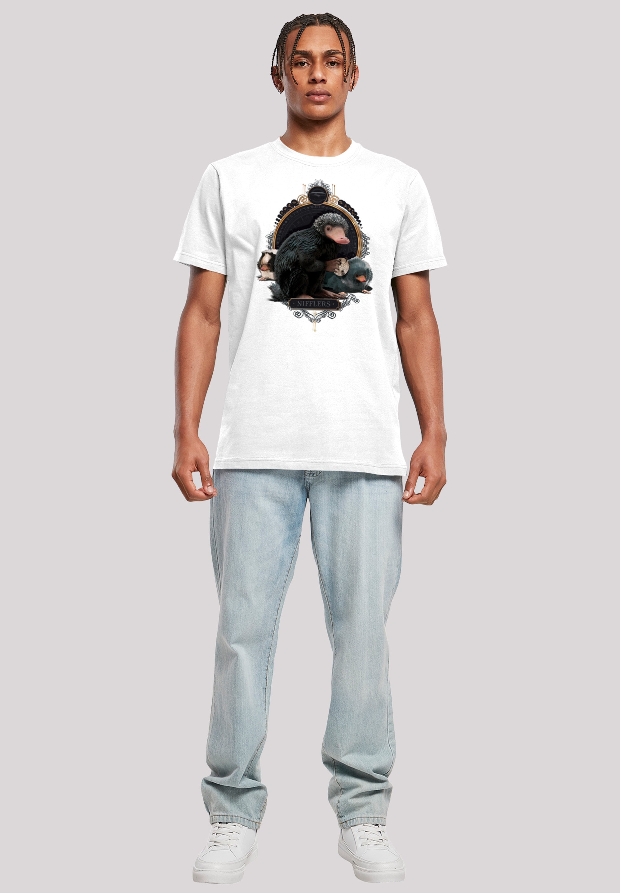 F4NT4STIC T-Shirt »Phantastische Tierwesen Baby Nifflers«, Herren,Premium Merch,Regular-Fit,Basic,Bedruckt