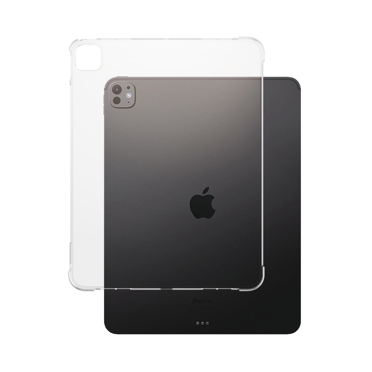 SAFE by PanzerGlass Tablet-Hülle »Soft TPU Case für Apple iPad Pro 13 (2024)«, Backcover, Schutzhülle, Tabletchutzhülle, Case, Schutzcase, stoßfest