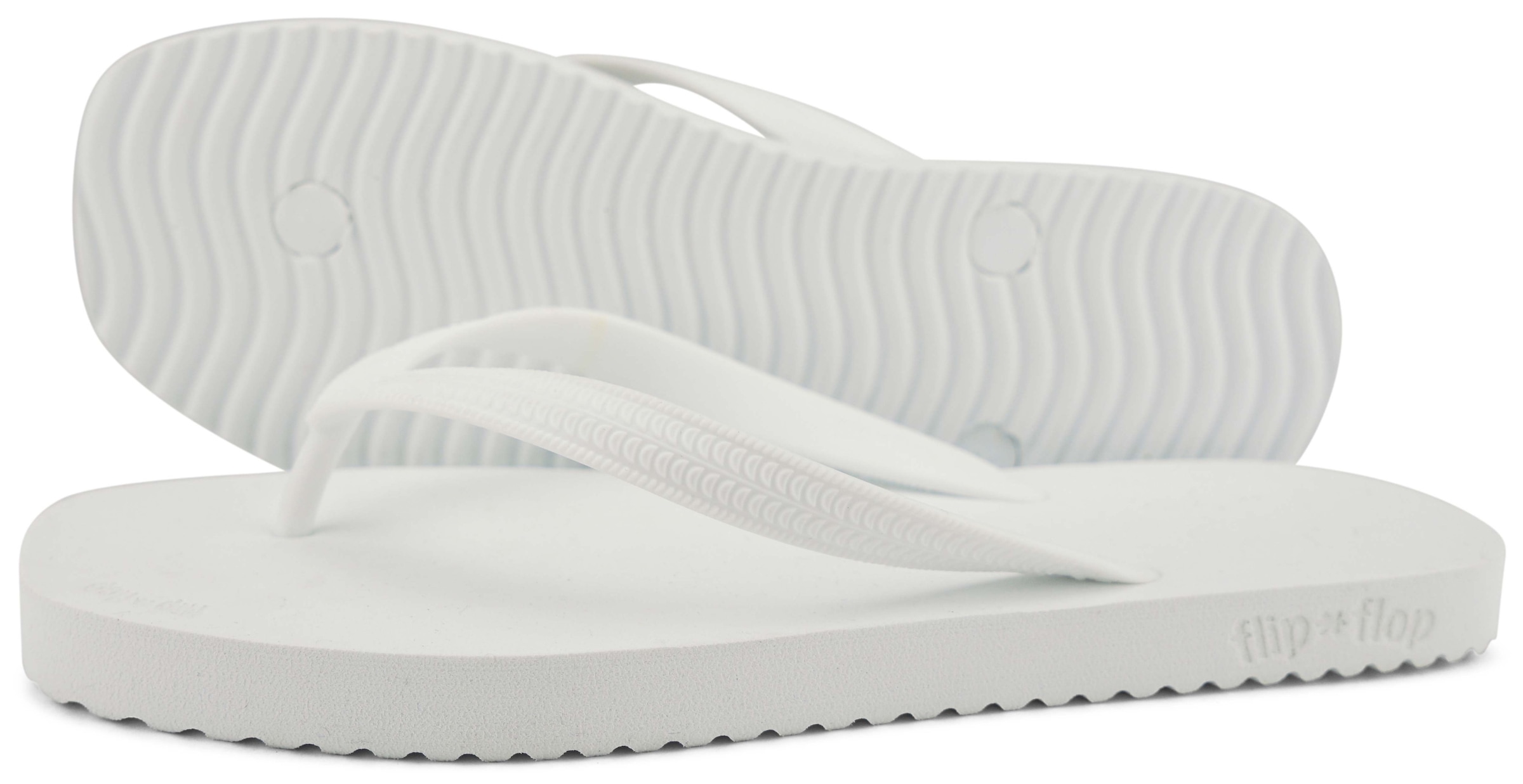 Flip Flop Zehentrenner »originals*edge«, Sommerschuh, Schlappen, Poolsildes in leichter Karreeform