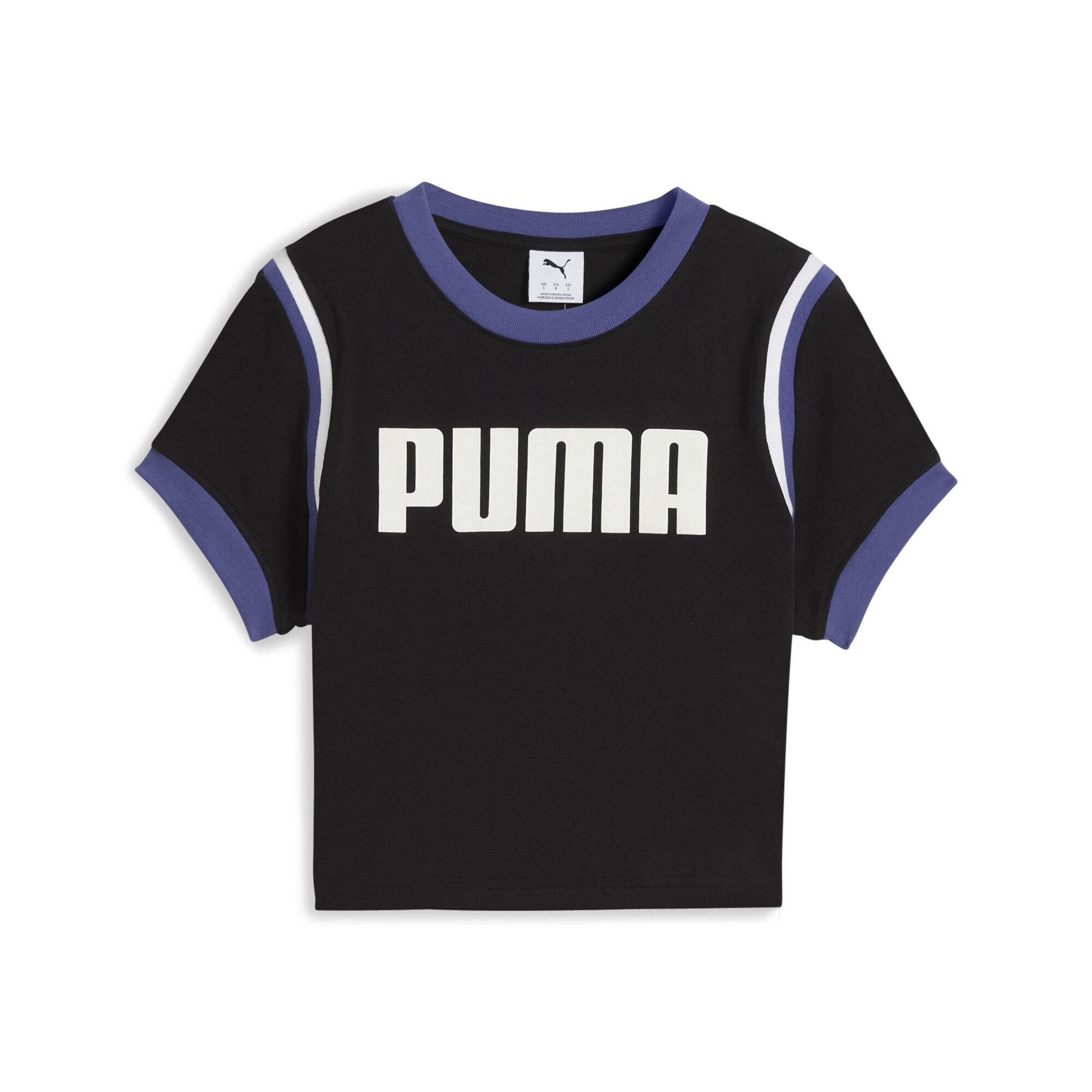 PUMA T-Shirt "FUTURE.PUMA.ARCHIVE Kurzes figurbetontes T-Shirt Damen" günstig online kaufen