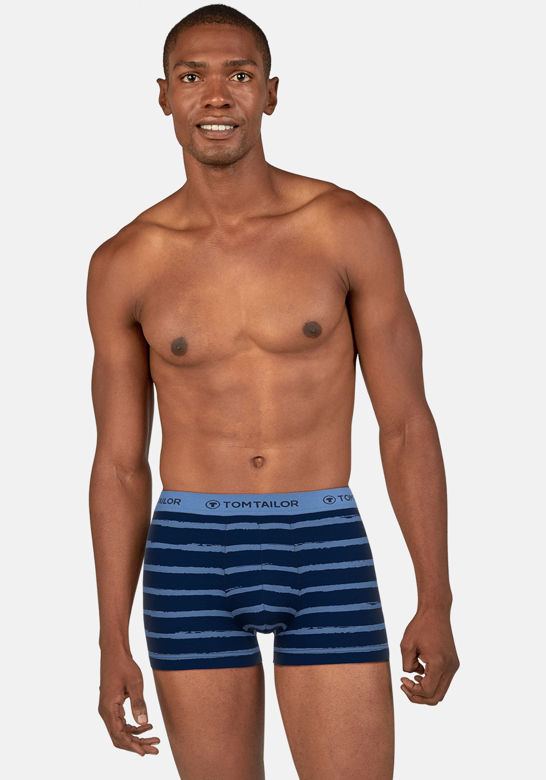 TOM TAILOR Boxershorts "Buffer", (3er Pack), mit Logobund günstig online kaufen