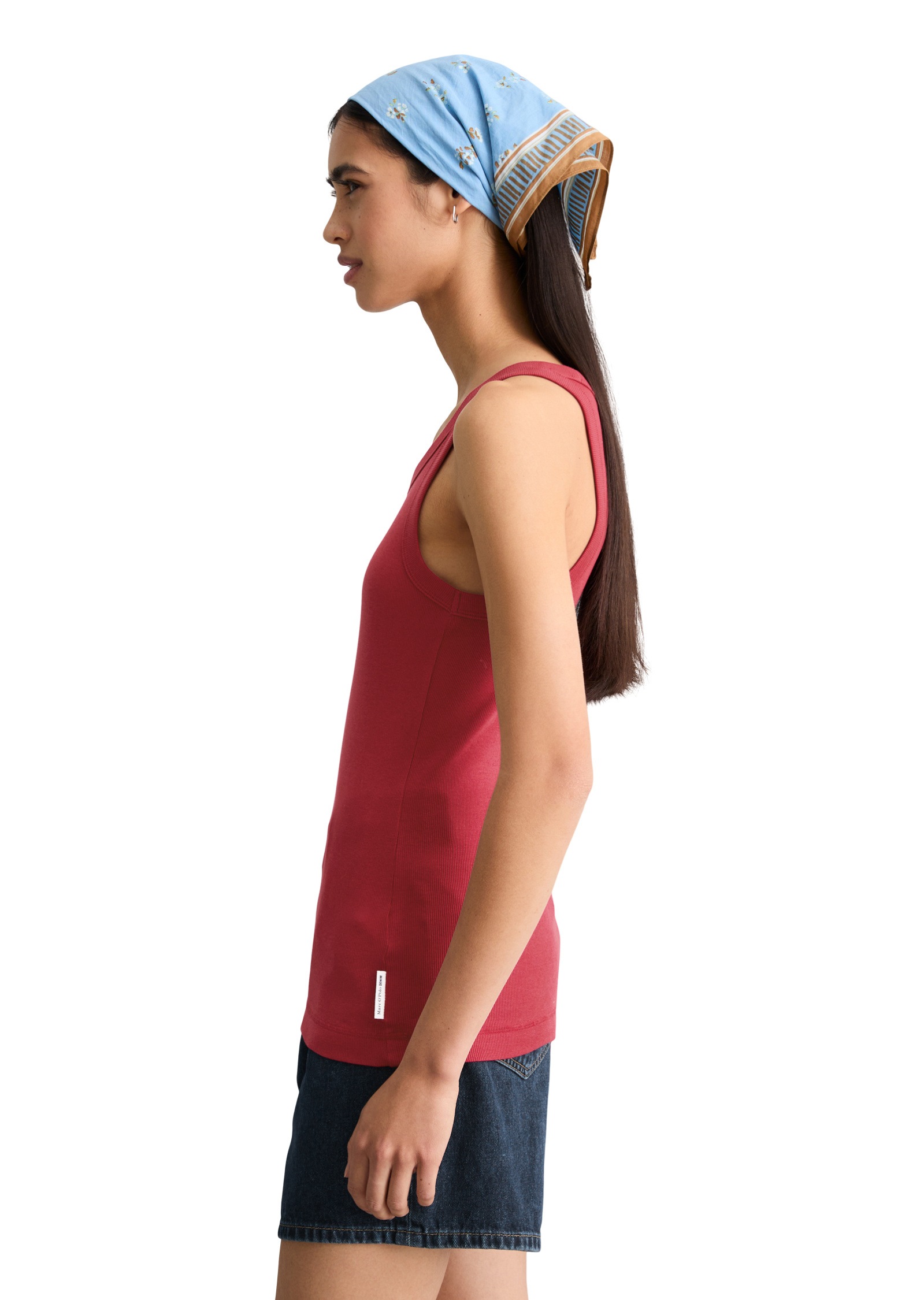 Marc OPolo DENIM T-Shirt "aus Bio-Baumwoll-Stretchjersey" günstig online kaufen