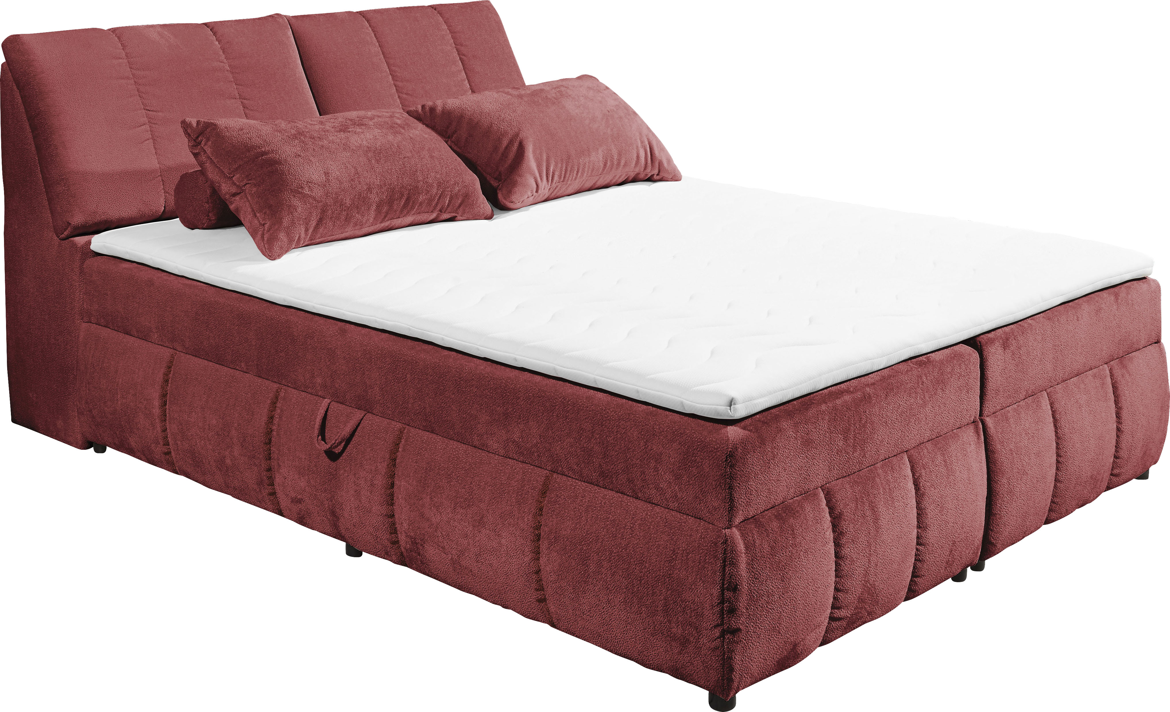 Thumbnail - ED EXCITING DESIGN Boxbett "Valencia" inkl. Bettkasten und Stauraum im Kopfteil