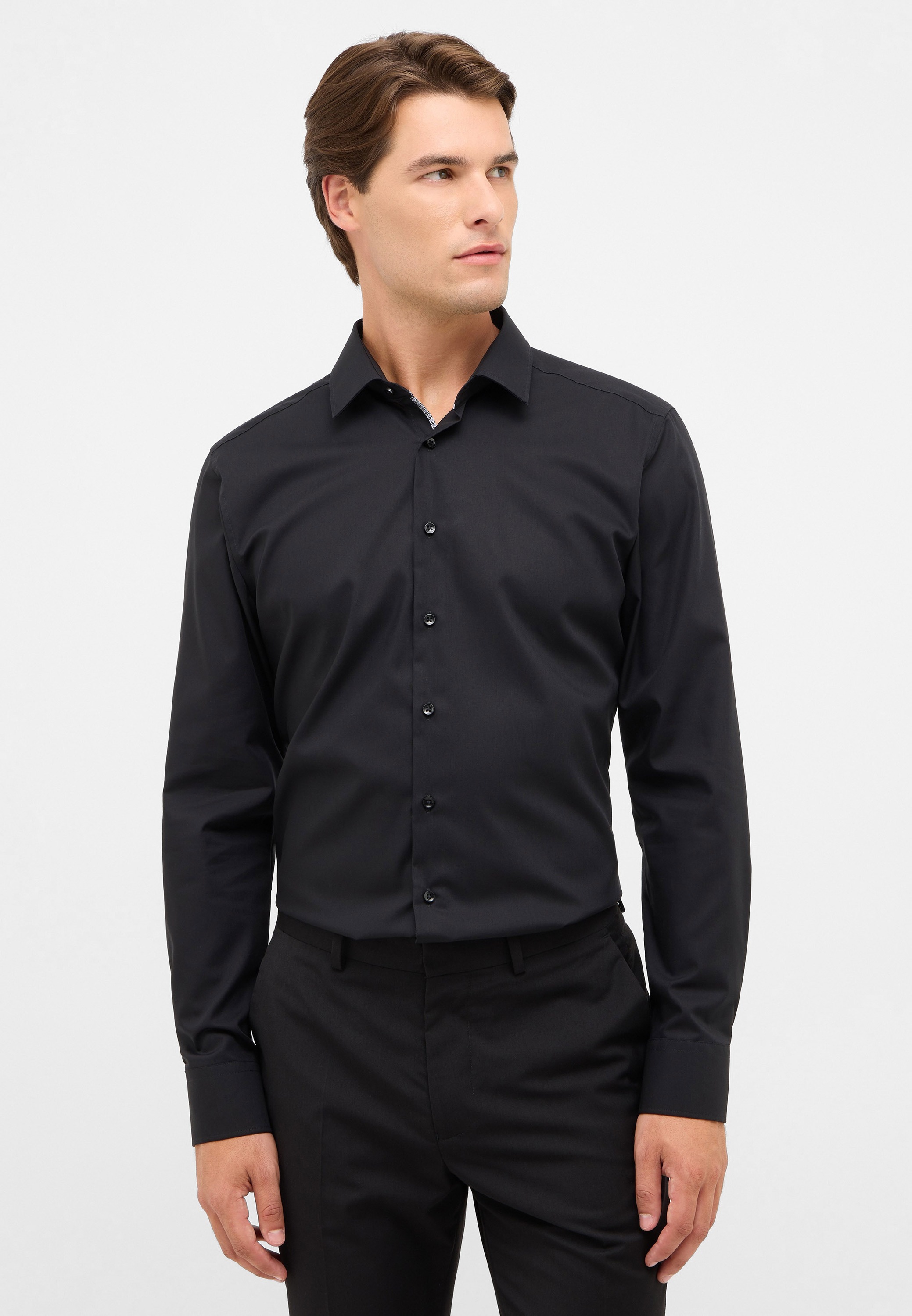 Eterna Langarmhemd "SLIM FIT" NON IRON (bügelfrei) günstig online kaufen