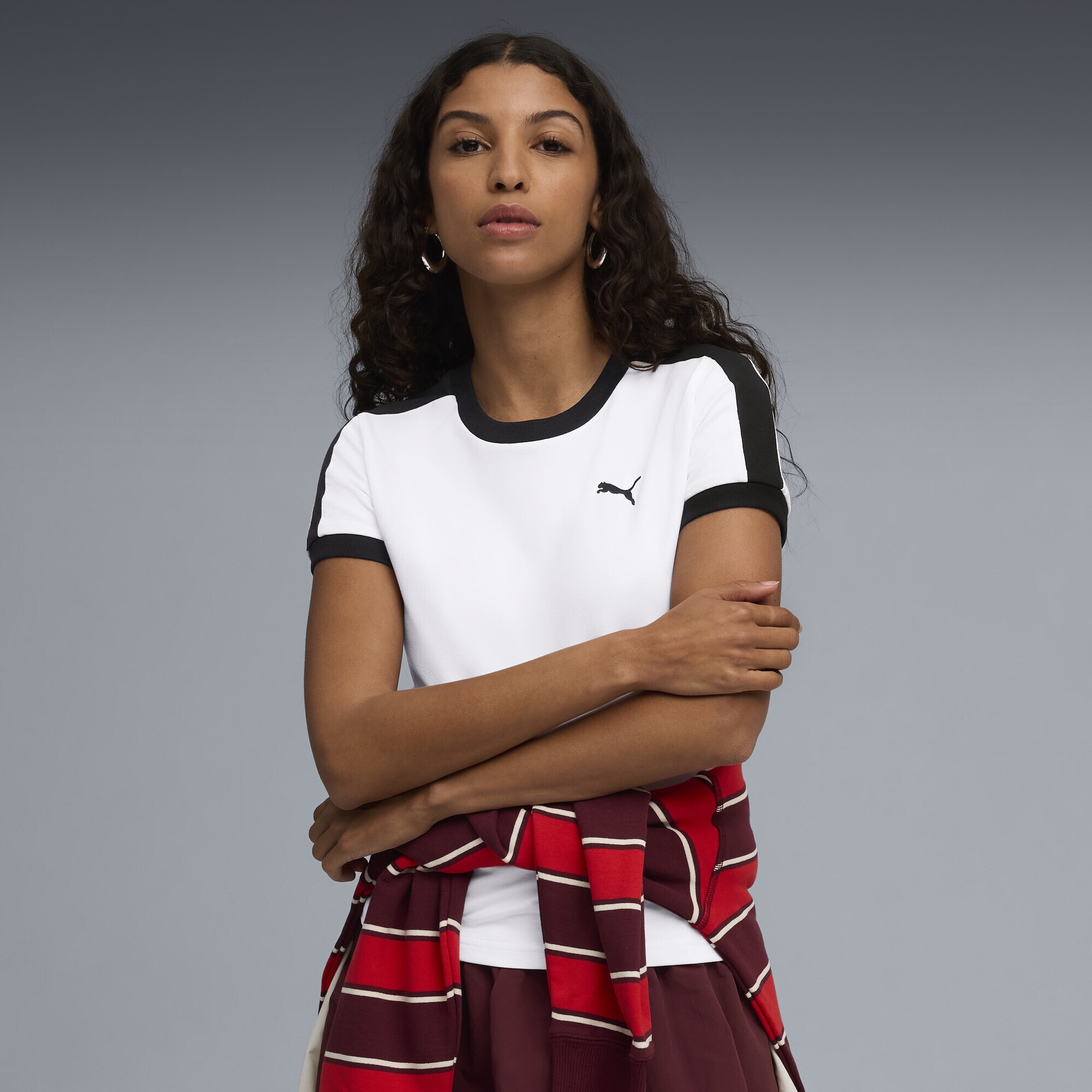 PUMA T-Shirt »T7 Slim T-Shirt Damen«