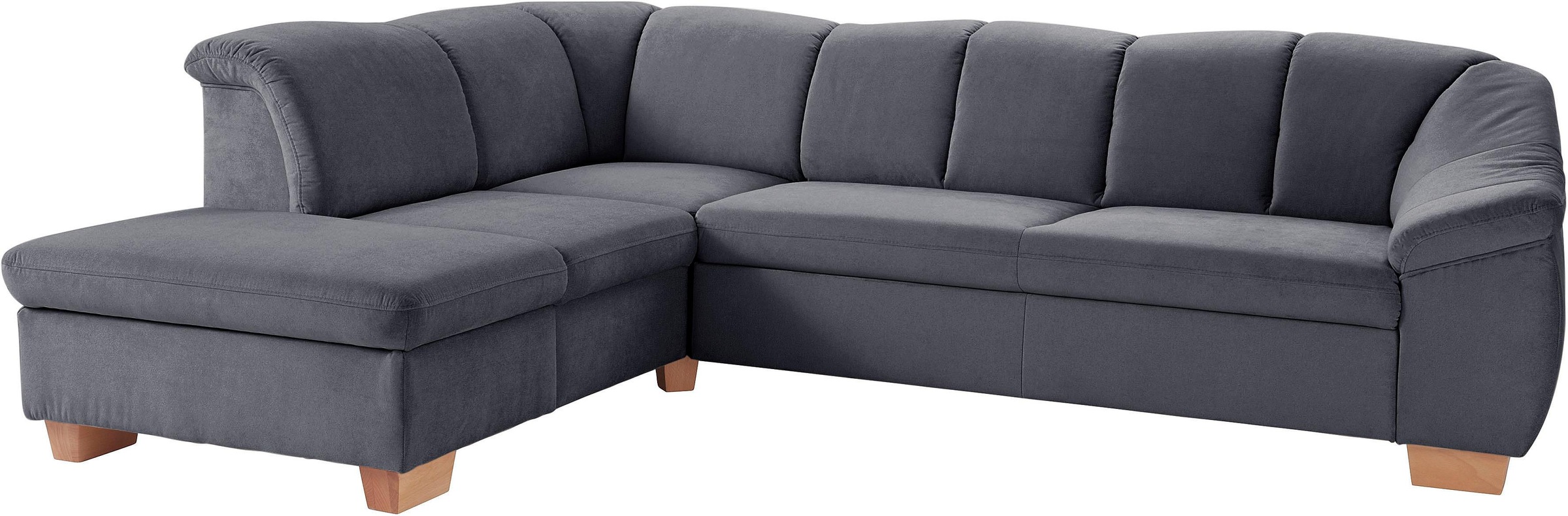 sit&more Ecksofa "Santo L-Form", mit Federkern, wahlweise mit Bettfunktion günstig online kaufen