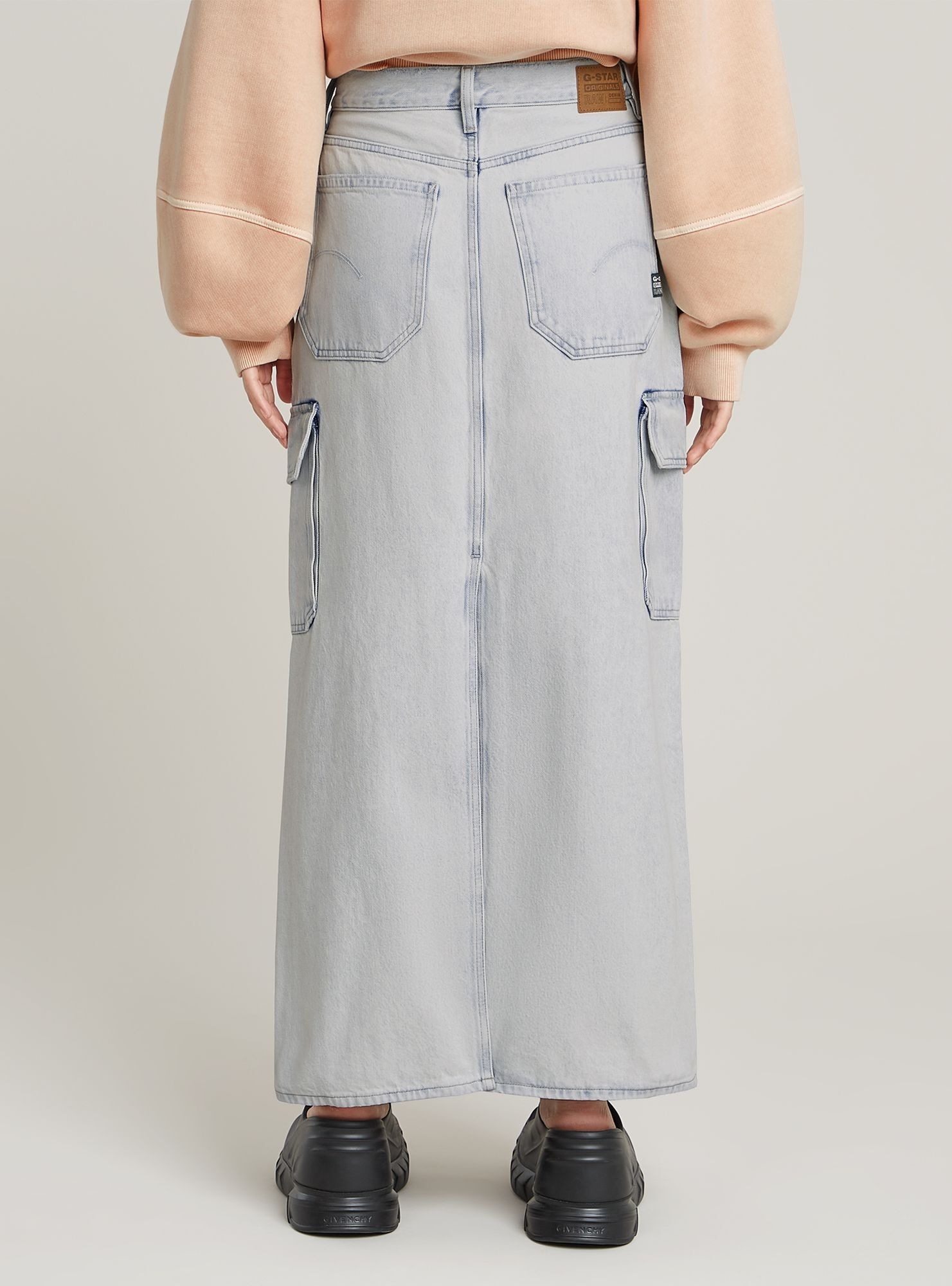 G-STAR Maxikleid "Viktoria Long Cargo Rock" günstig online kaufen