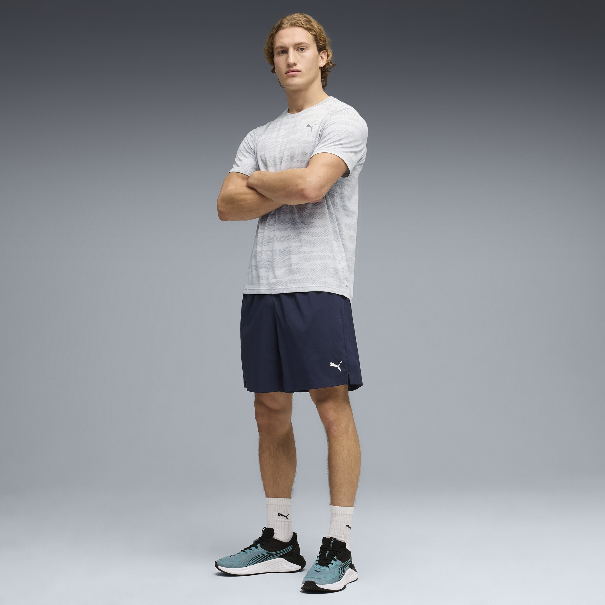 PUMA Trainingsshorts »TRAIN ALL DAY Foundations Gewebte Shorts Herren«