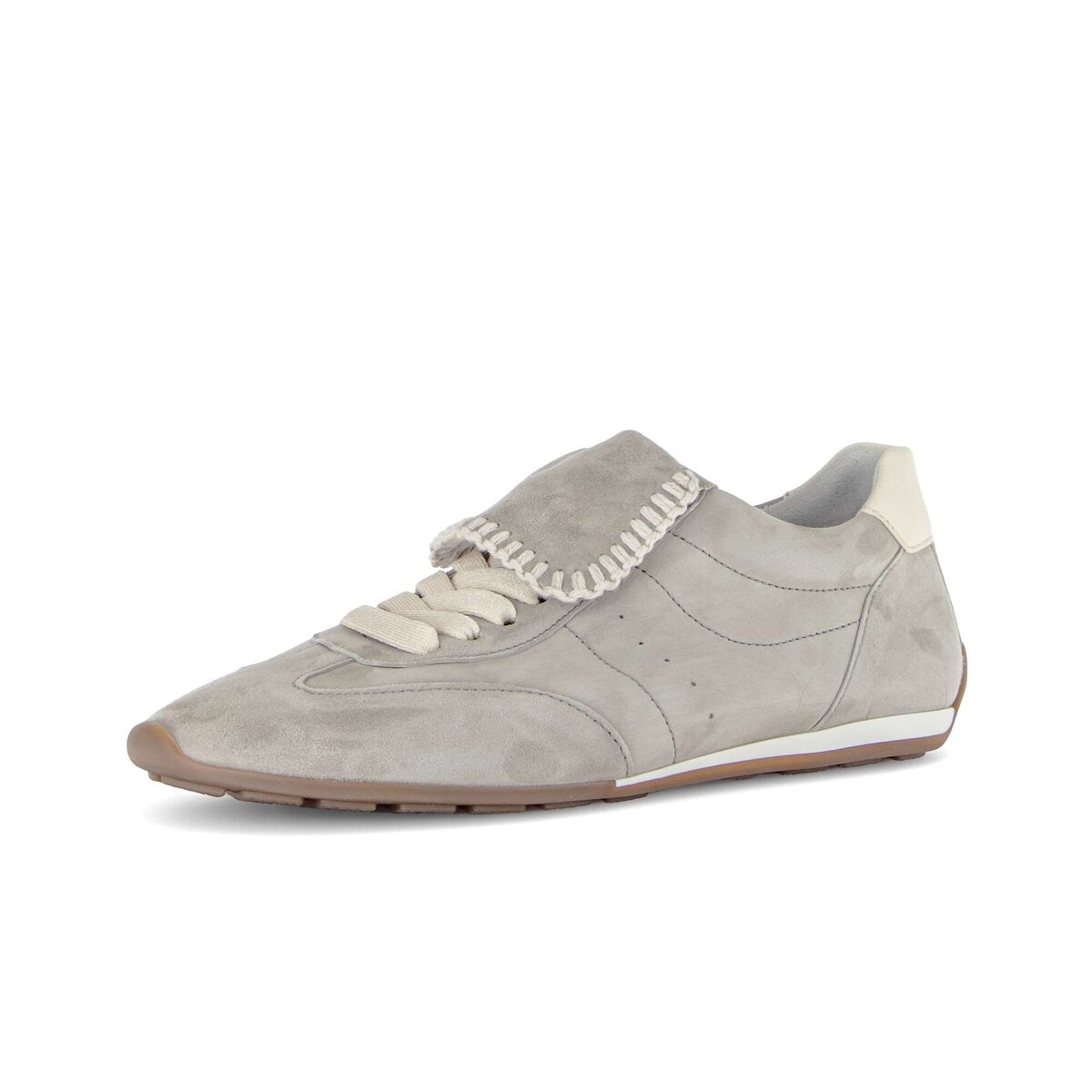 Sneaker GABOR "Sneaker low", Damen, Gr. 37,5, grün, Schuhe Sneaker