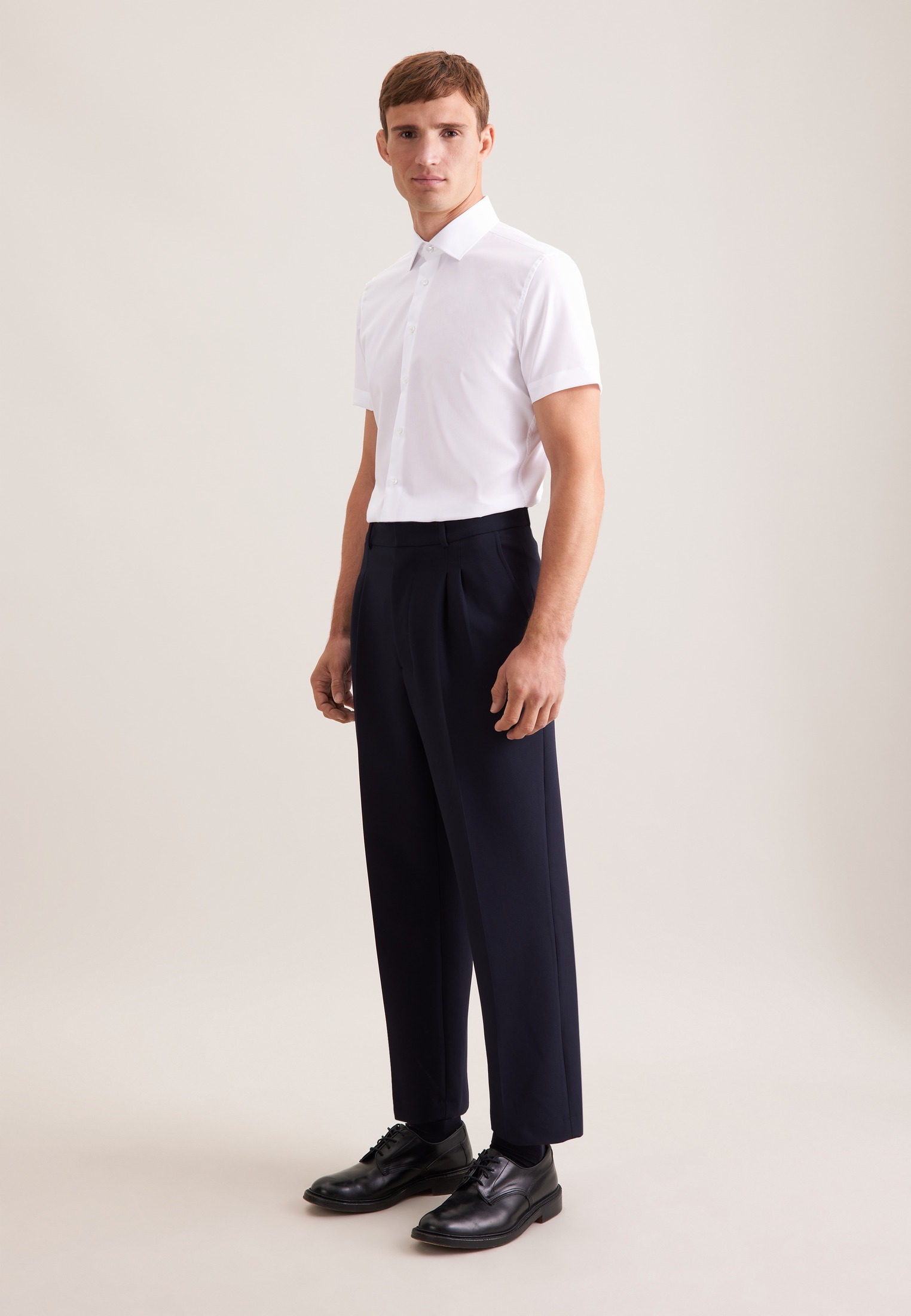 seidensticker Businesshemd »Schwarze Rose« Slim 1/2 Kentkragen Uni