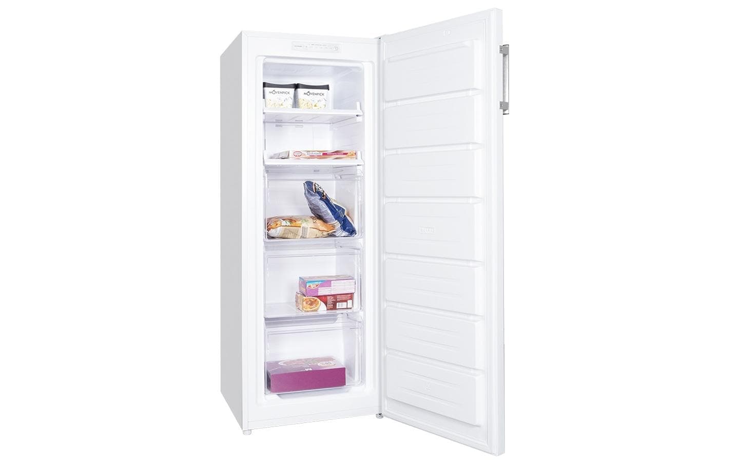 Kibernetik Gefrierschrank »ECOT161 R« 142 cm hoch 54,5 cm breit
