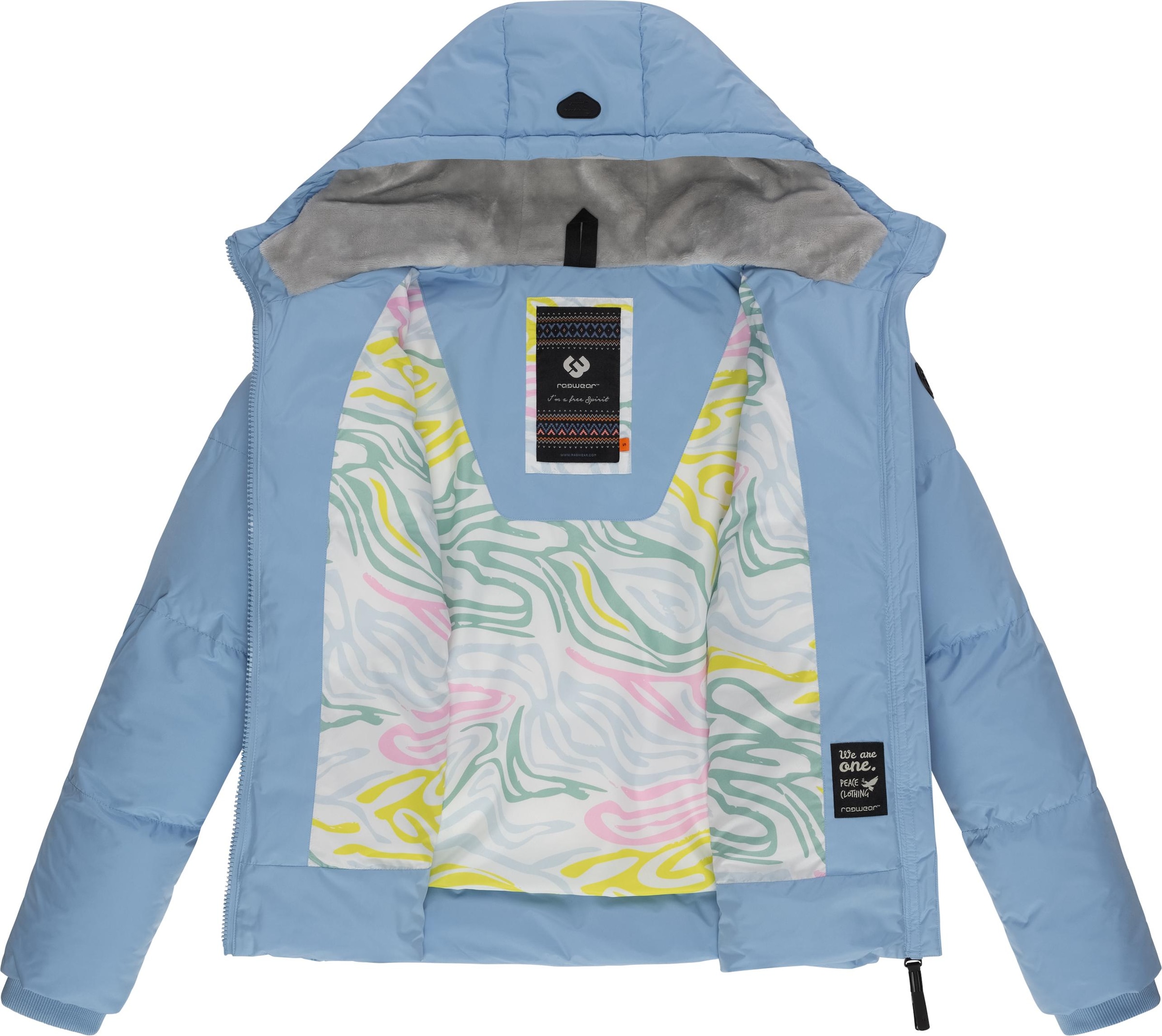 Ragwear Steppjacke »Briony«, mit Kapuze, Wasserdichte Damen Winterjacke mit Kapuze