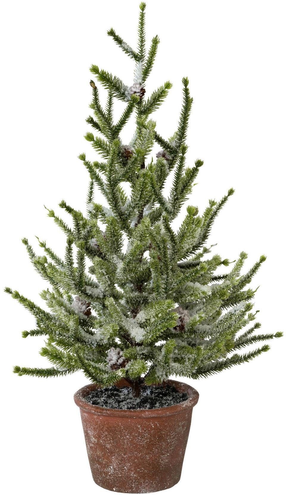 my home Weihnachtsbaum »Weihnachtsdeko, mit Christbaum, Schnee Fichte BAUR Künstlicher | künstlicher Tannenbaum«