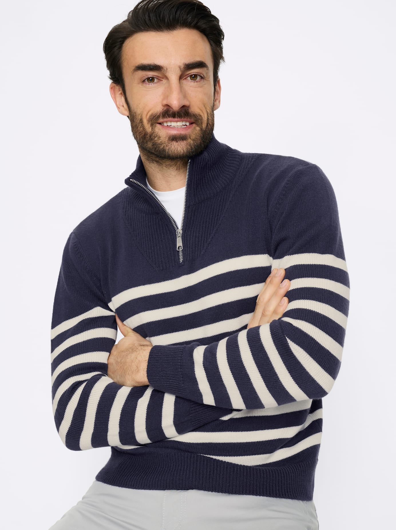 Marco Donati Stehkragenpullover »Pullover«