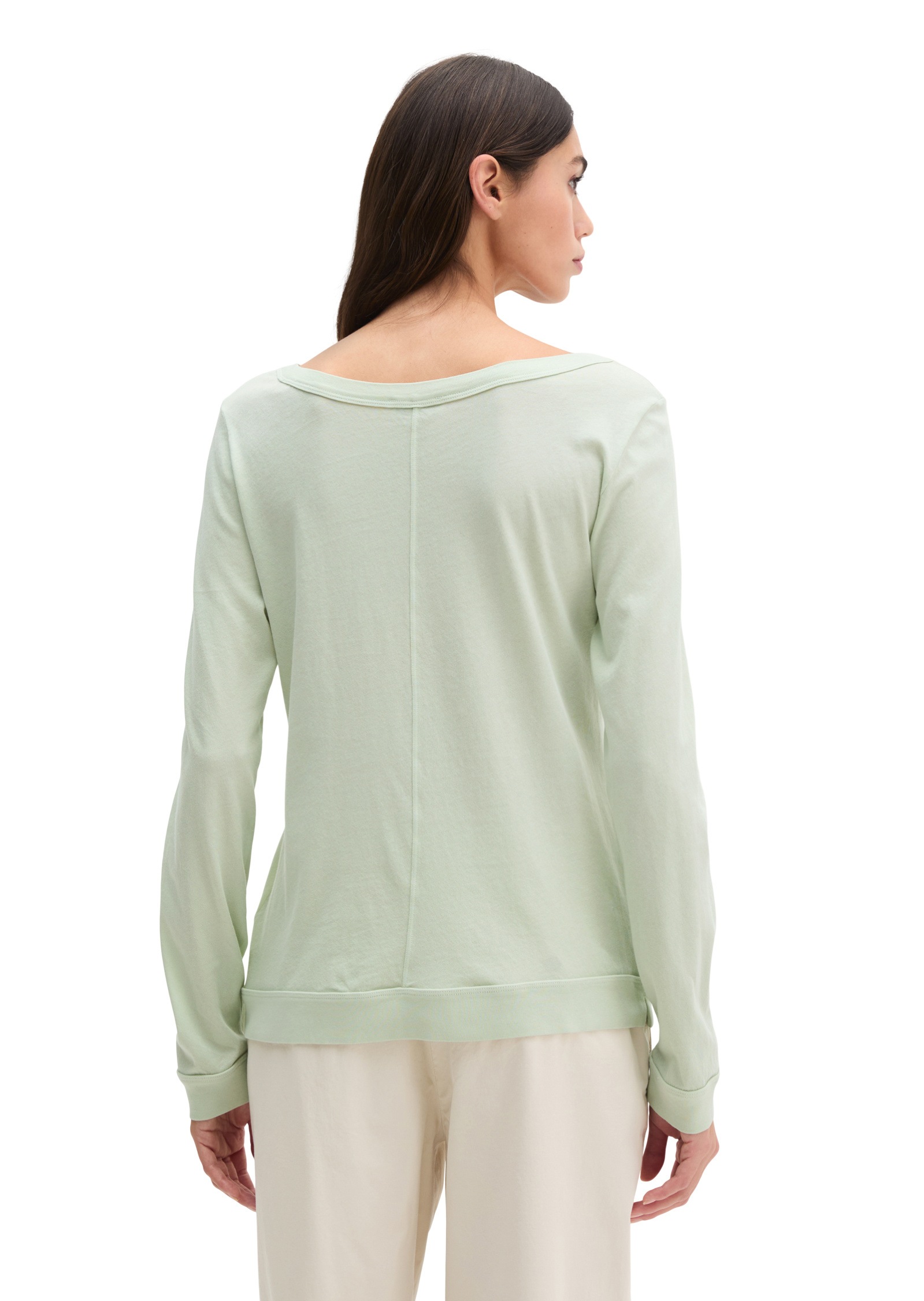 Thumbnail - Marc OPolo Langarmshirt "aus weichem Baumwoll-Single-Jersey"