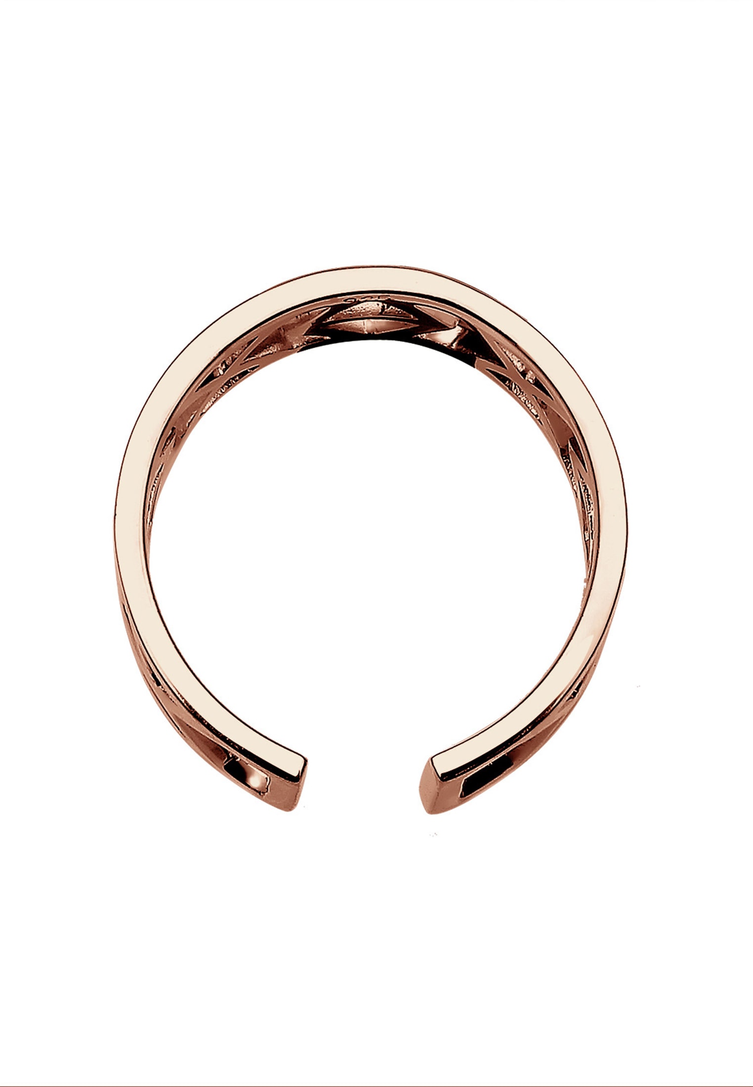 Elli Fingerring »Ikat-Muster 925 Sterling Silber«