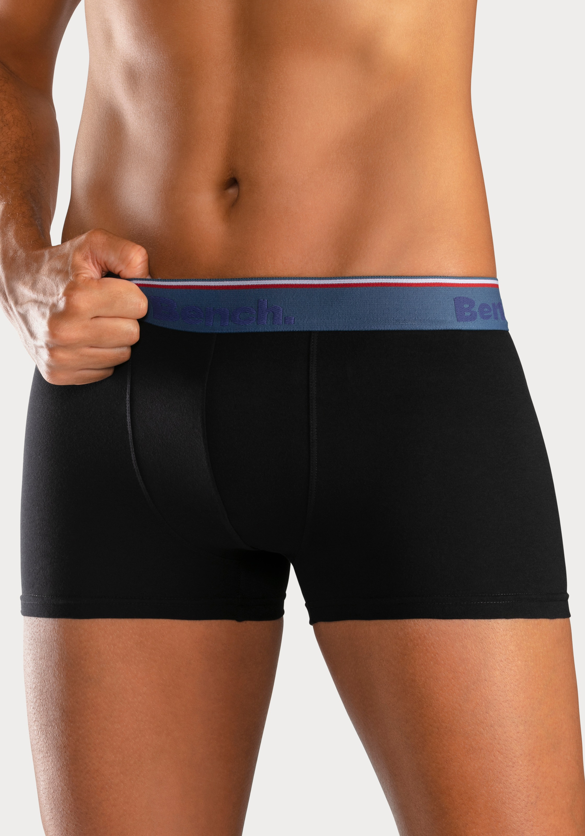 Bench. Boxer "Boxershorts für Herren", (Packung, 4 St.), Unterhosen aus Bau günstig online kaufen