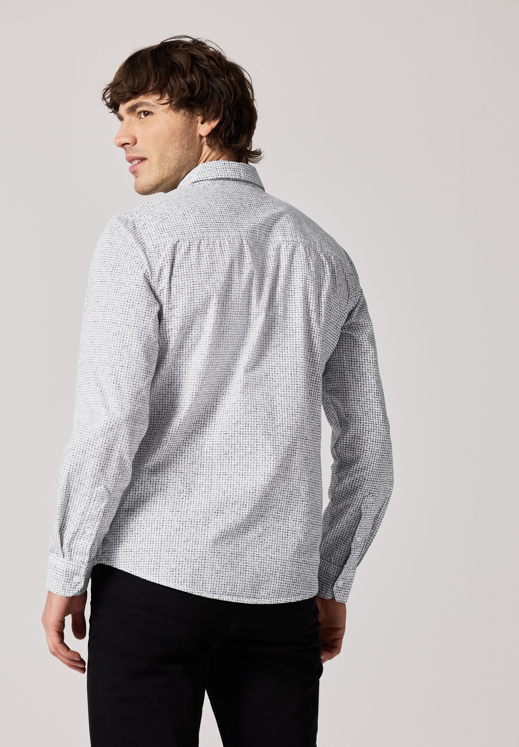STREET ONE MEN Karohemd, aus reiner Baumwolle