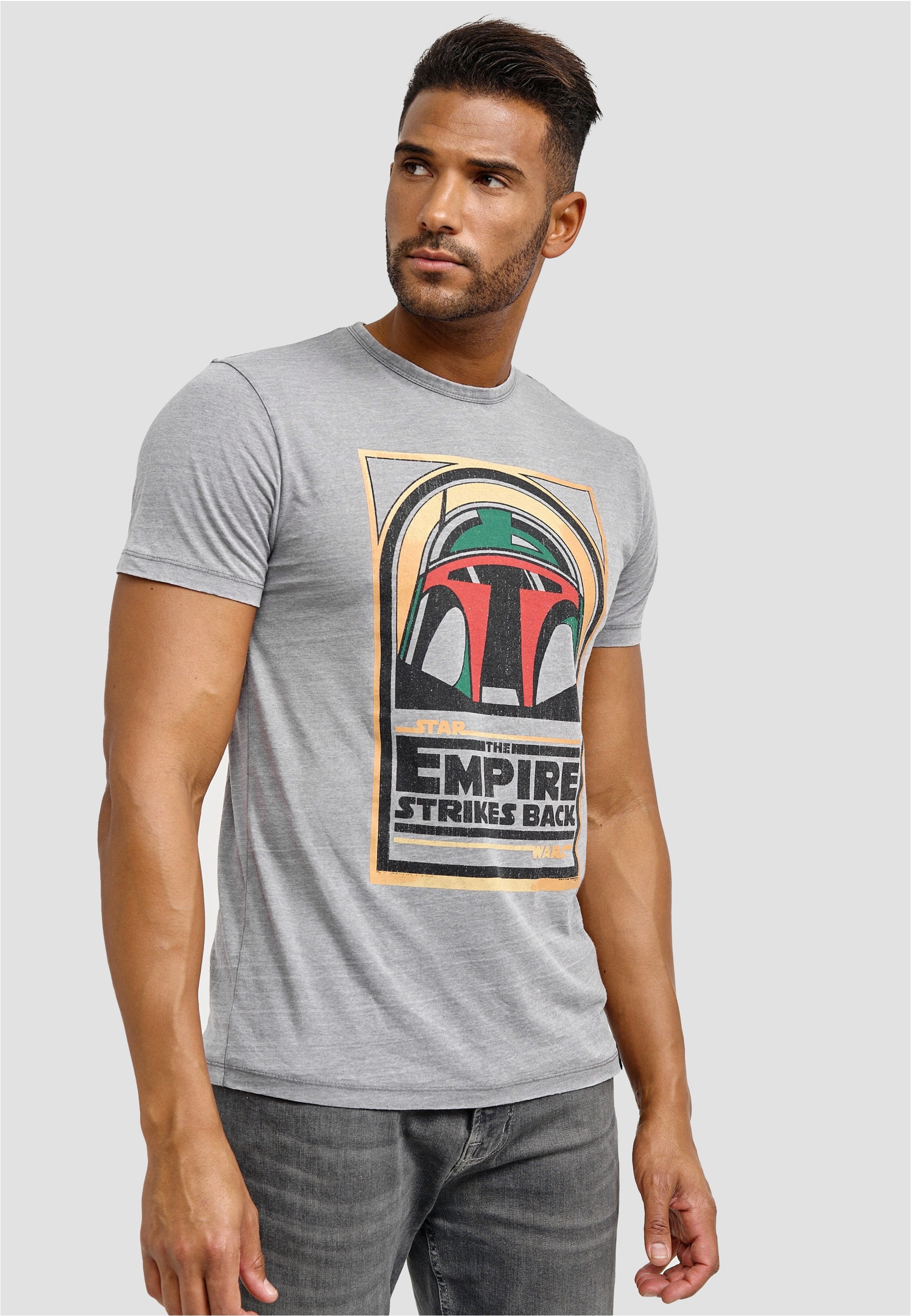 Thumbnail - Recovered T-Shirt "Star Wars Boba Fett Empire Strikes Back", im zeitlosen Design