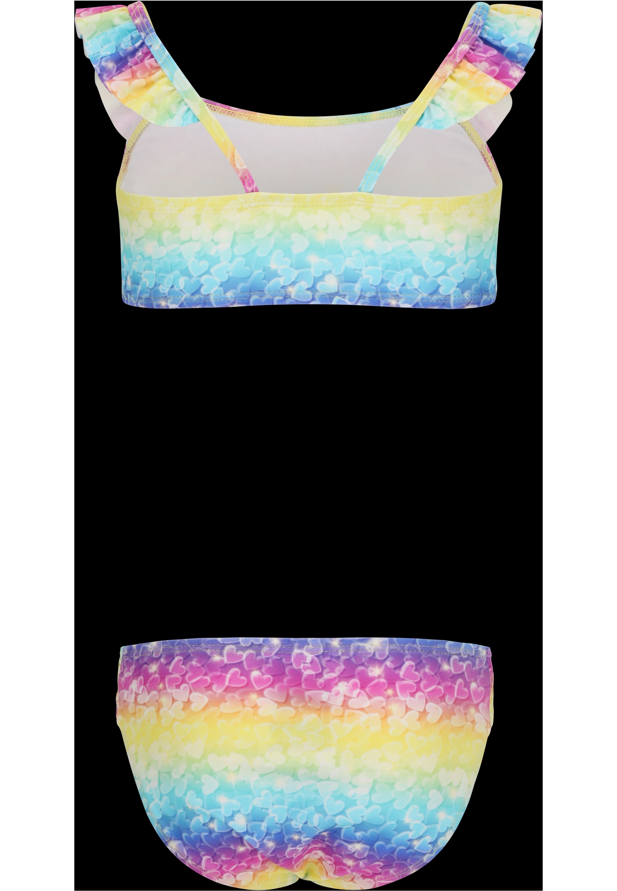 ZIGZAG Balconette-Bikini »Carly«, (2 St., Panty), mit stylischem Rüschendetail