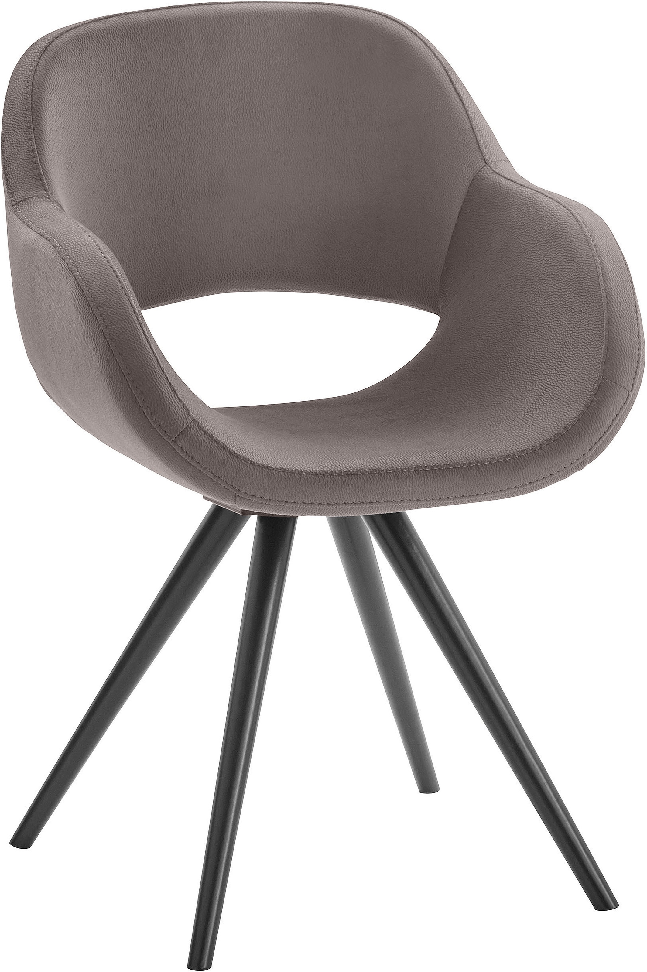 Home affaire Armlehnstuhl "Aurora" (Set) 2 Stk.Gestell aus Massivholz Buche günstig online kaufen